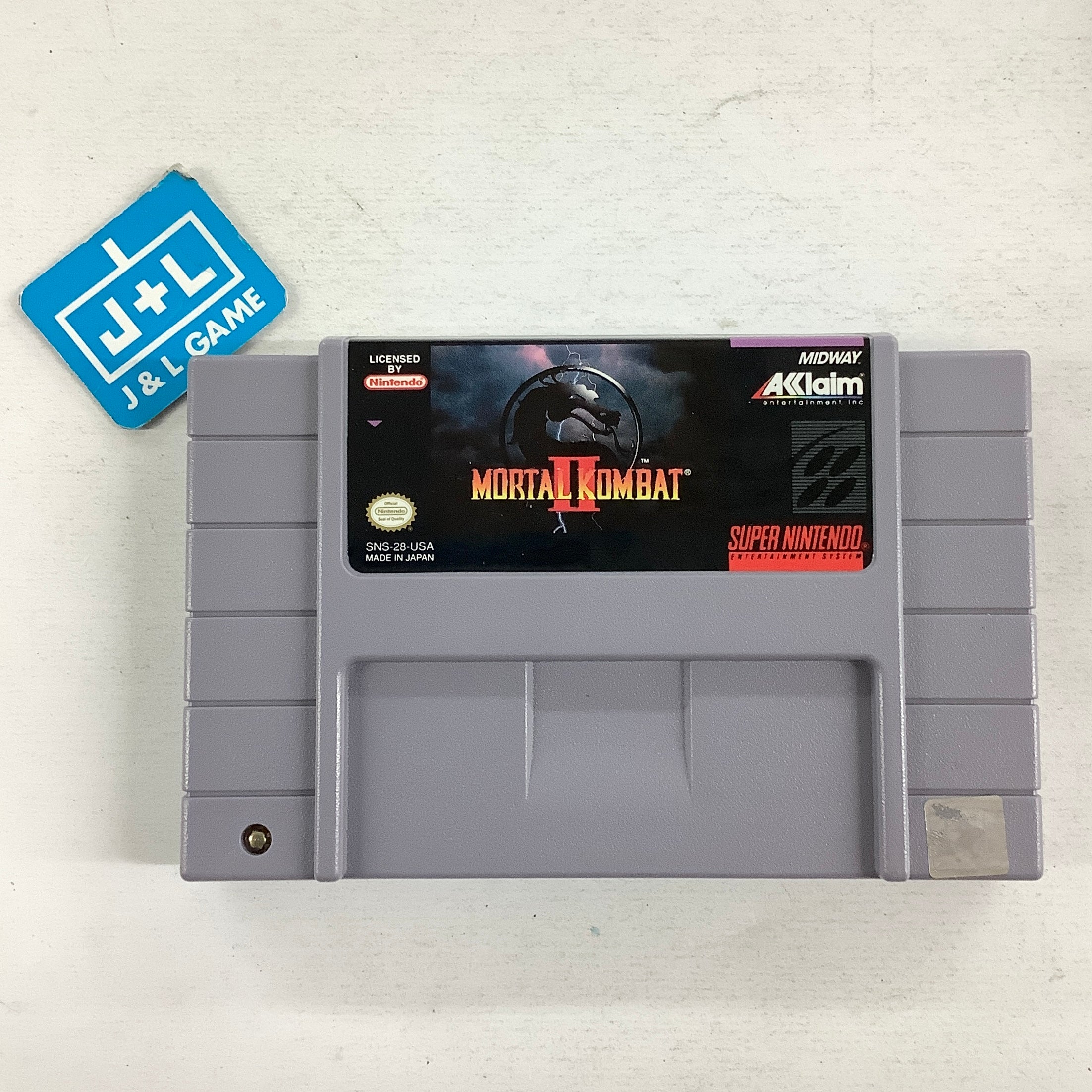 Mortal Kombat II - (SNES) Super Nintendo [Pre-Owned] Video Games Acclaim