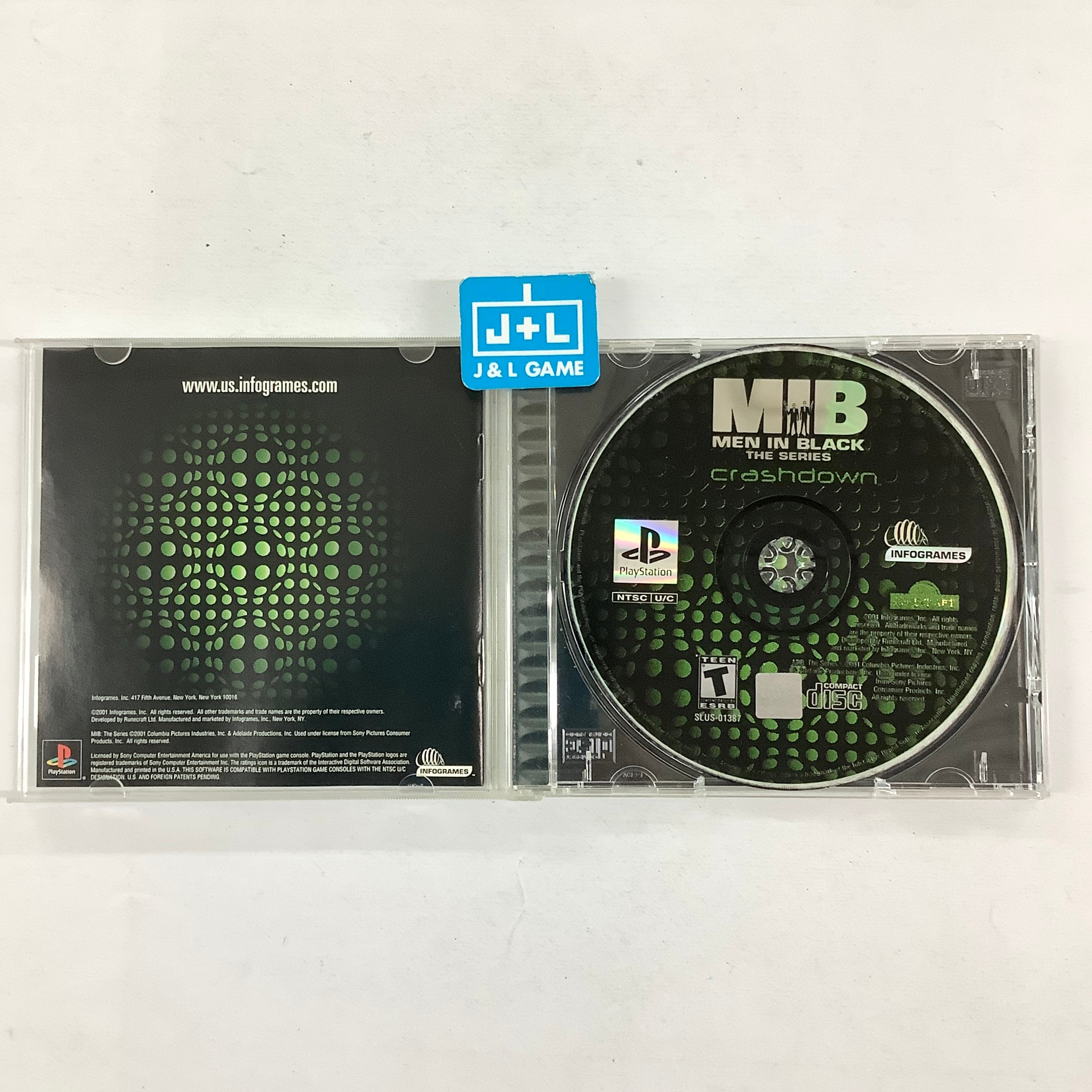 Men in Black - The Series: Crashdown - (PS1) PlayStation 1 [Pre-Owned] Video Games Infogrames