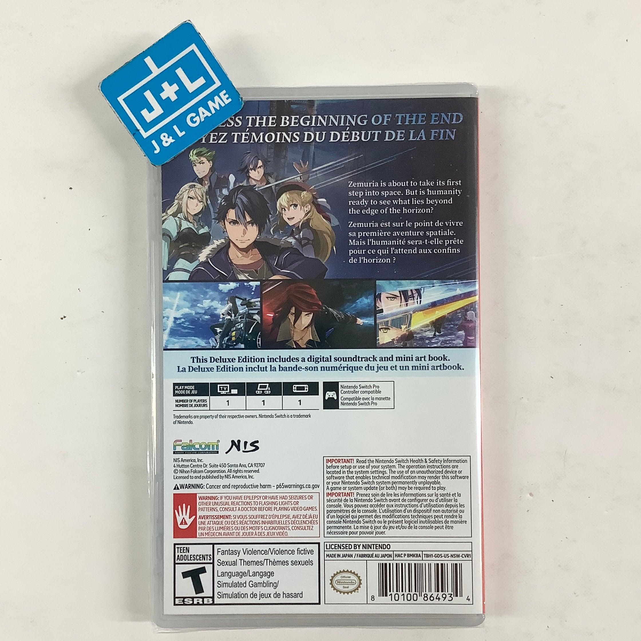 The Legend of Heroes: Trails beyond the Horizon - (NSW) Nintendo Switch Video Games NIS America