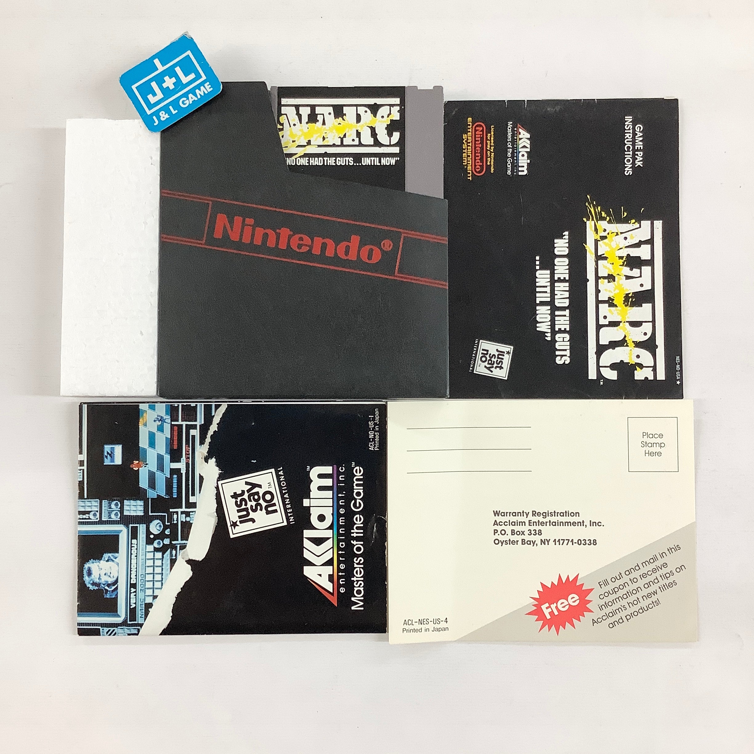 NARC - (NES) Nintendo Entertainment System [Pre-Owned] Video Games Acclaim
