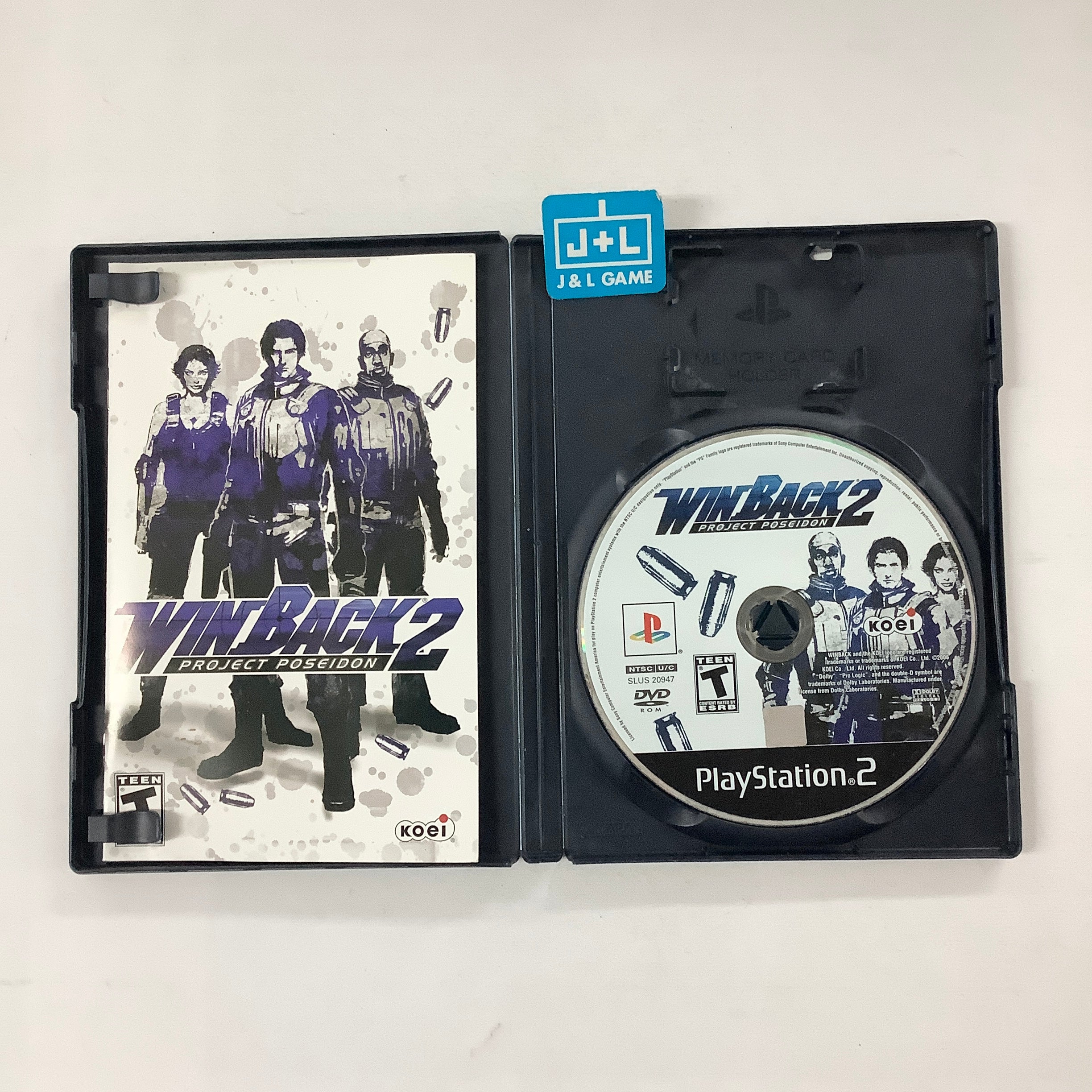 WinBack 2: Project Poseidon - (PS2) PlayStation 2 [Pre-Owned] Video Games Koei