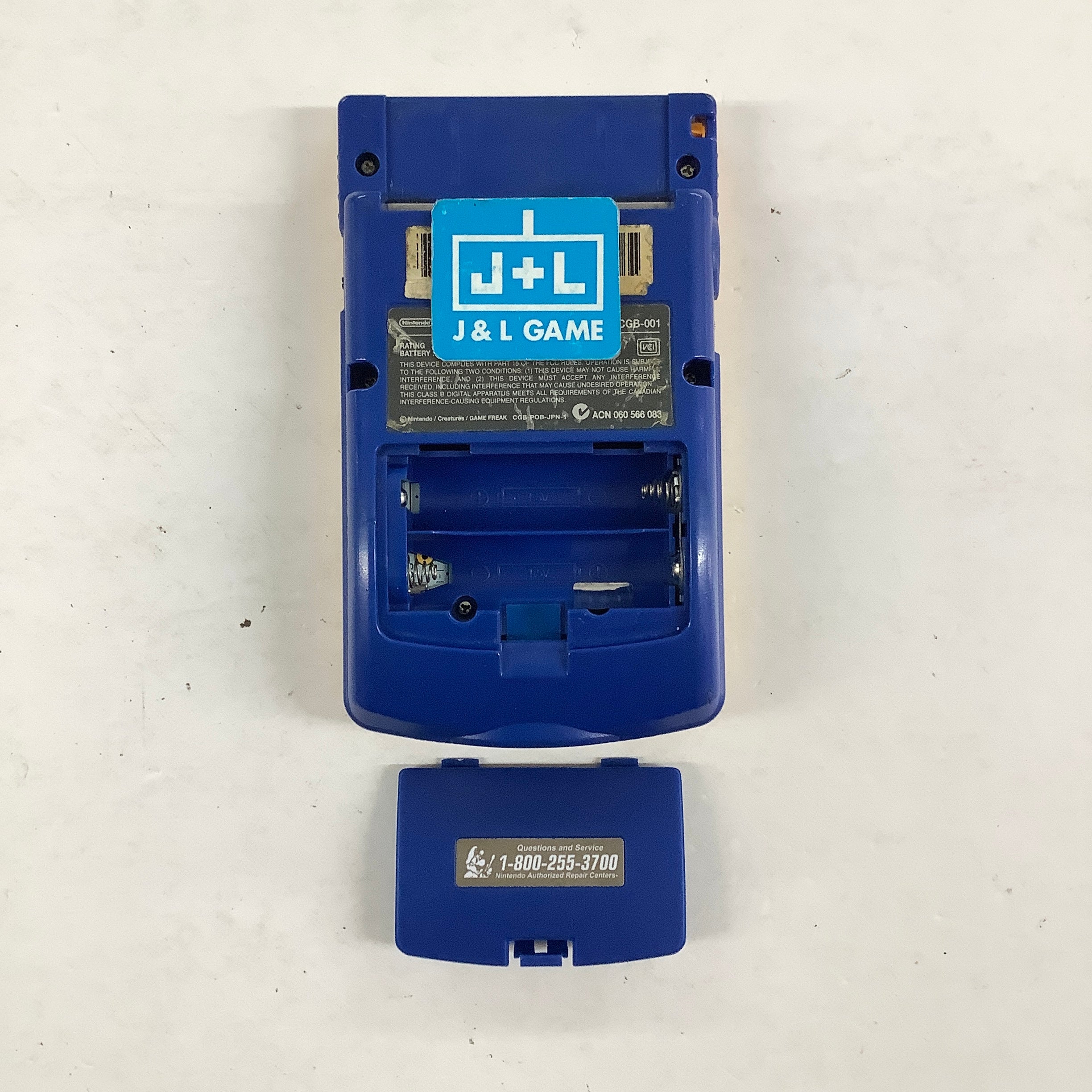 Battery Cover for Game Boy Color (Pokemon Yellow Edition)- (GBC) Game Boy Color ACCESSORIES J&L Game