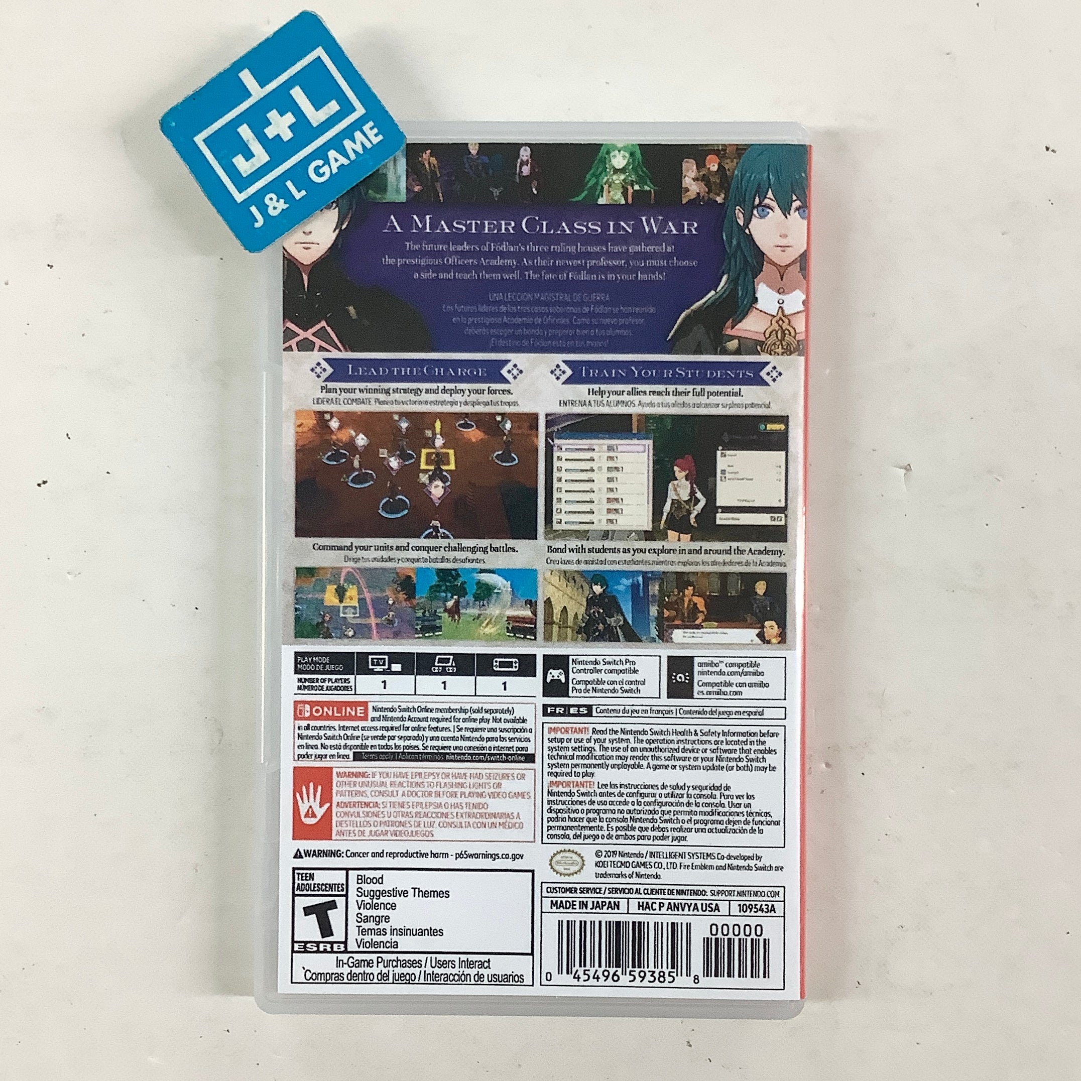 Fire Emblem: Three Houses - (NSW) Nintendo Switch [Pre-Owned] Video Games Nintendo