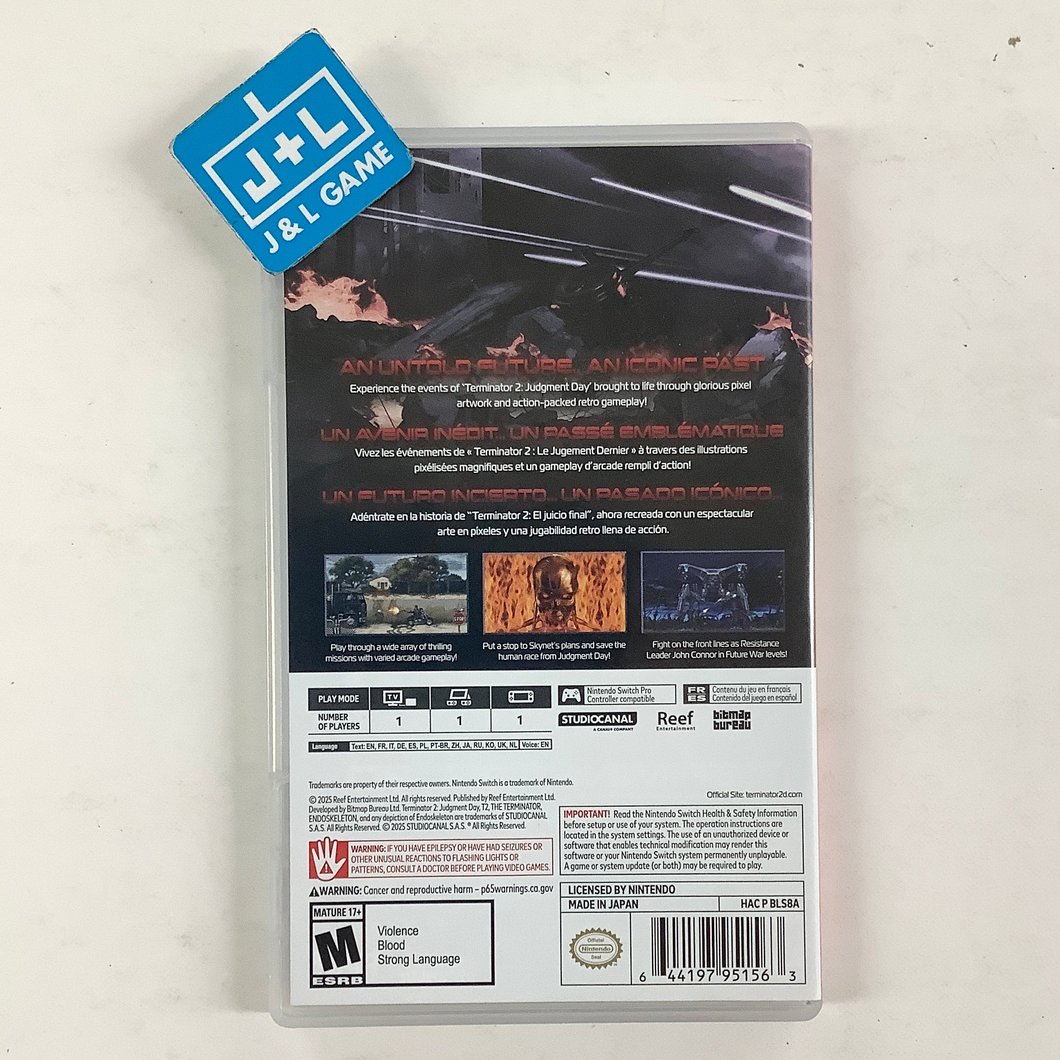 Terminator 2D: NO FATE - (NSW) Nintendo Switch [Pre-Owned] Video Games Reef Entertainment