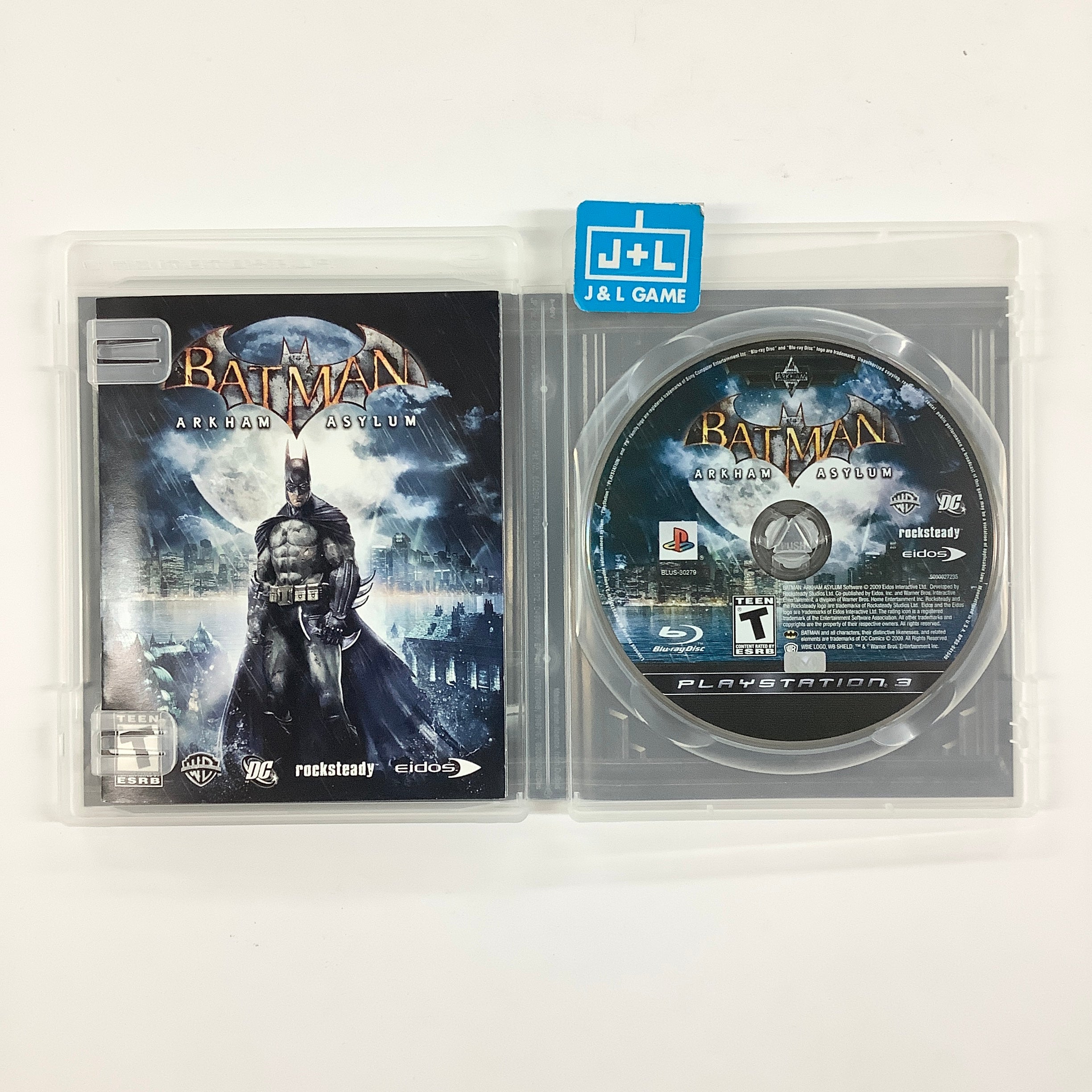 Batman: Arkham Asylum - (PS3) PlayStation 3 [Pre-Owned] Video Games Eidos Interactive