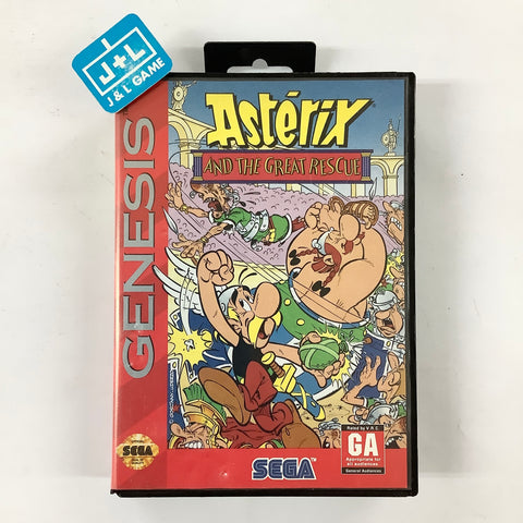 Asterix and the Great Rescue - (SG) SEGA Genesis [Pre-Owned] Video Games Sega   