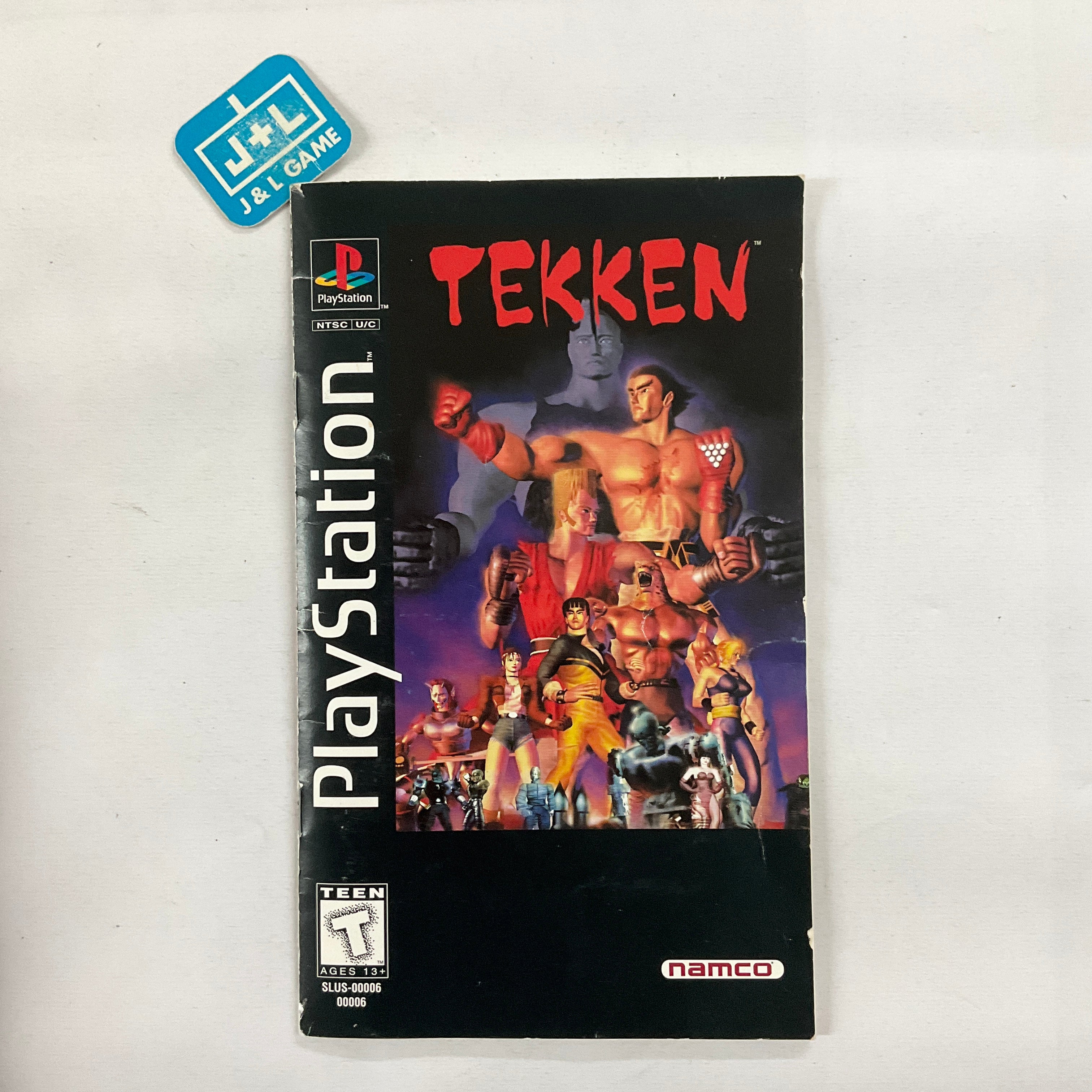 Tekken (Long Box) - (PS1) PlayStation 1 [Pre-Owned] Video Games Namco   