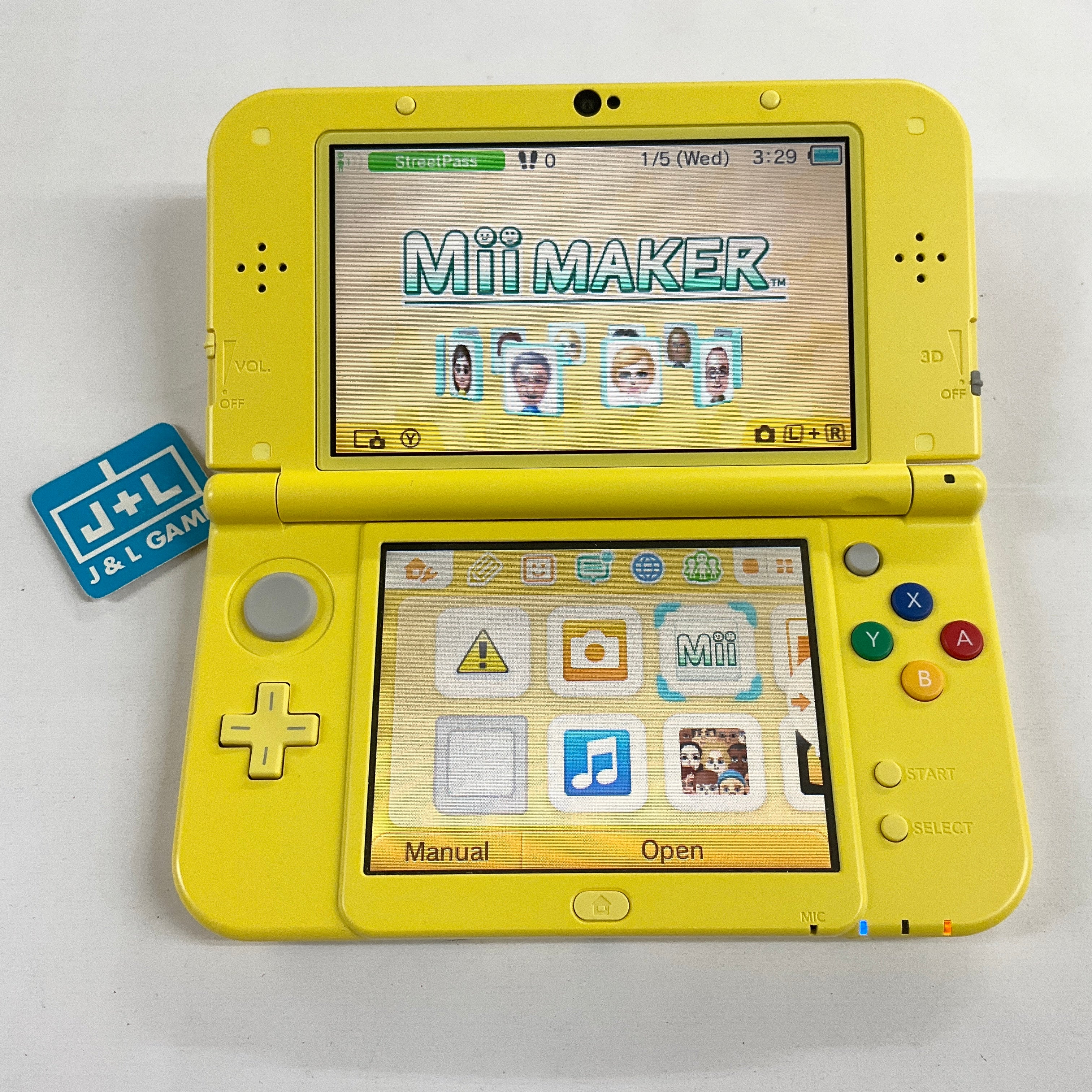 New Nintendo 3DS XL Console (Pikachu Yellow Edition) - Nintendo