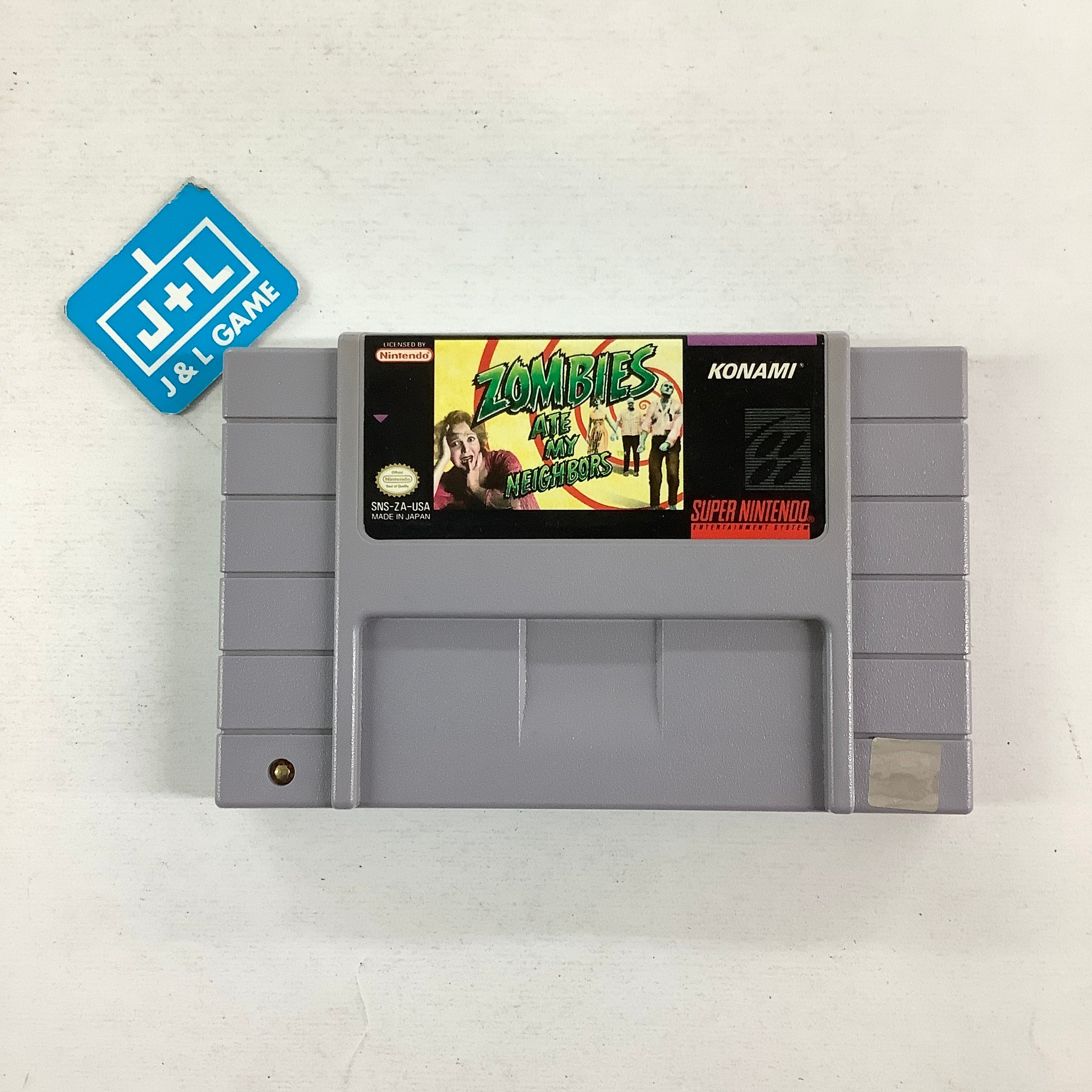 Zombies Ate My Neighbors - (SNES) Super Nintendo [Pre-Owned] Video Games Konami