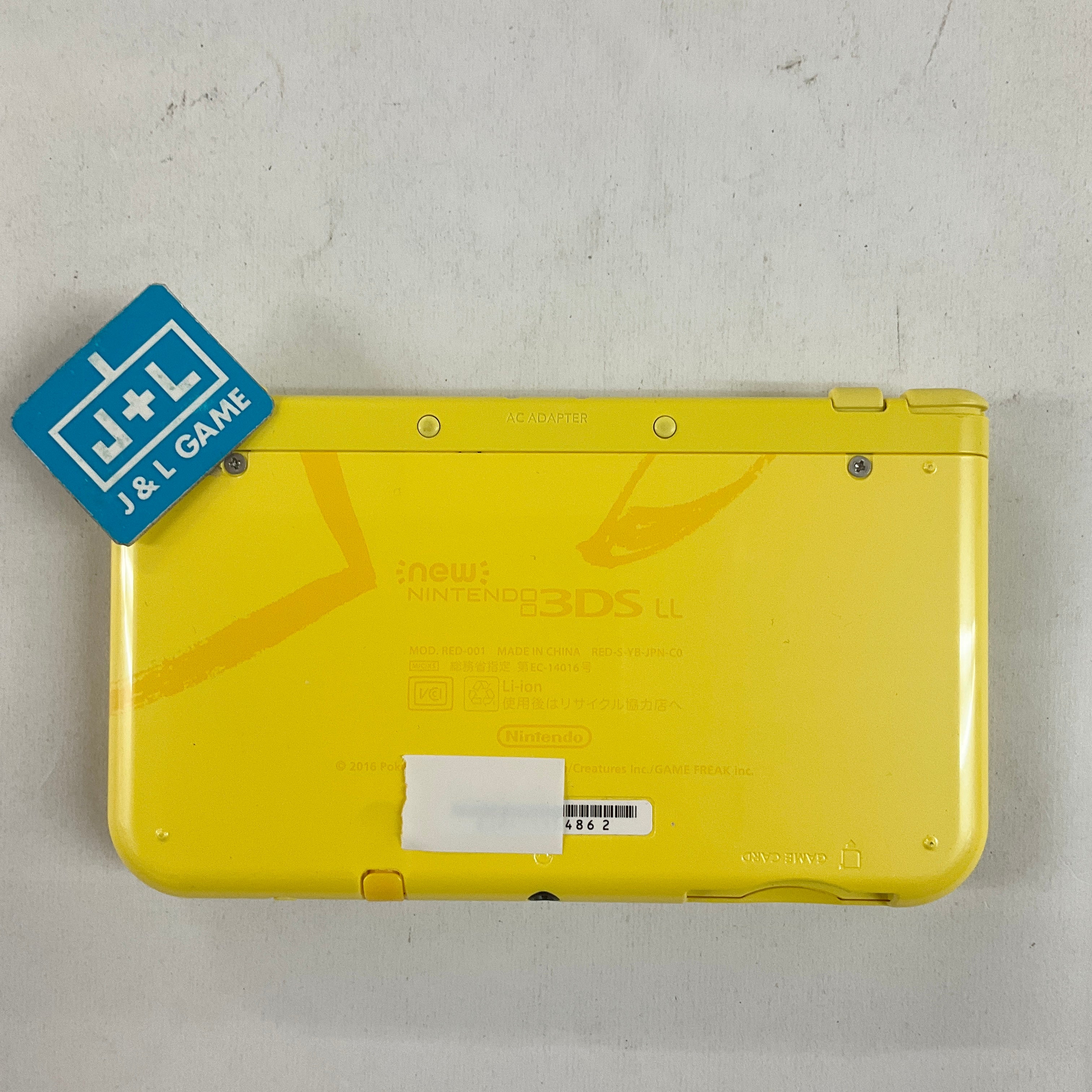 New Nintendo 3DS XL Console (Pikachu Yellow Edition) - Nintendo 3DS [Pre-Owned] Consoles Nintendo