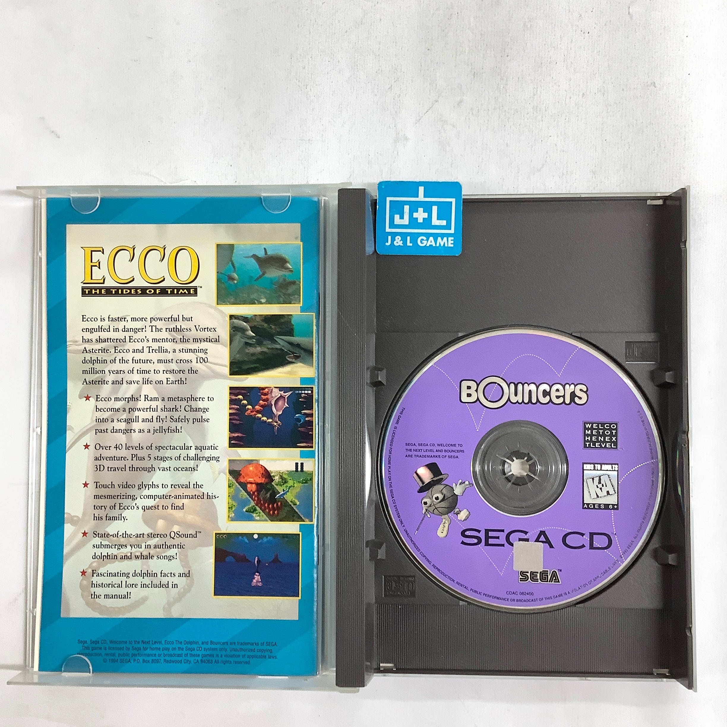 Bouncers - (SCD) SEGA CD [Pre-Owned] Video Games Sega