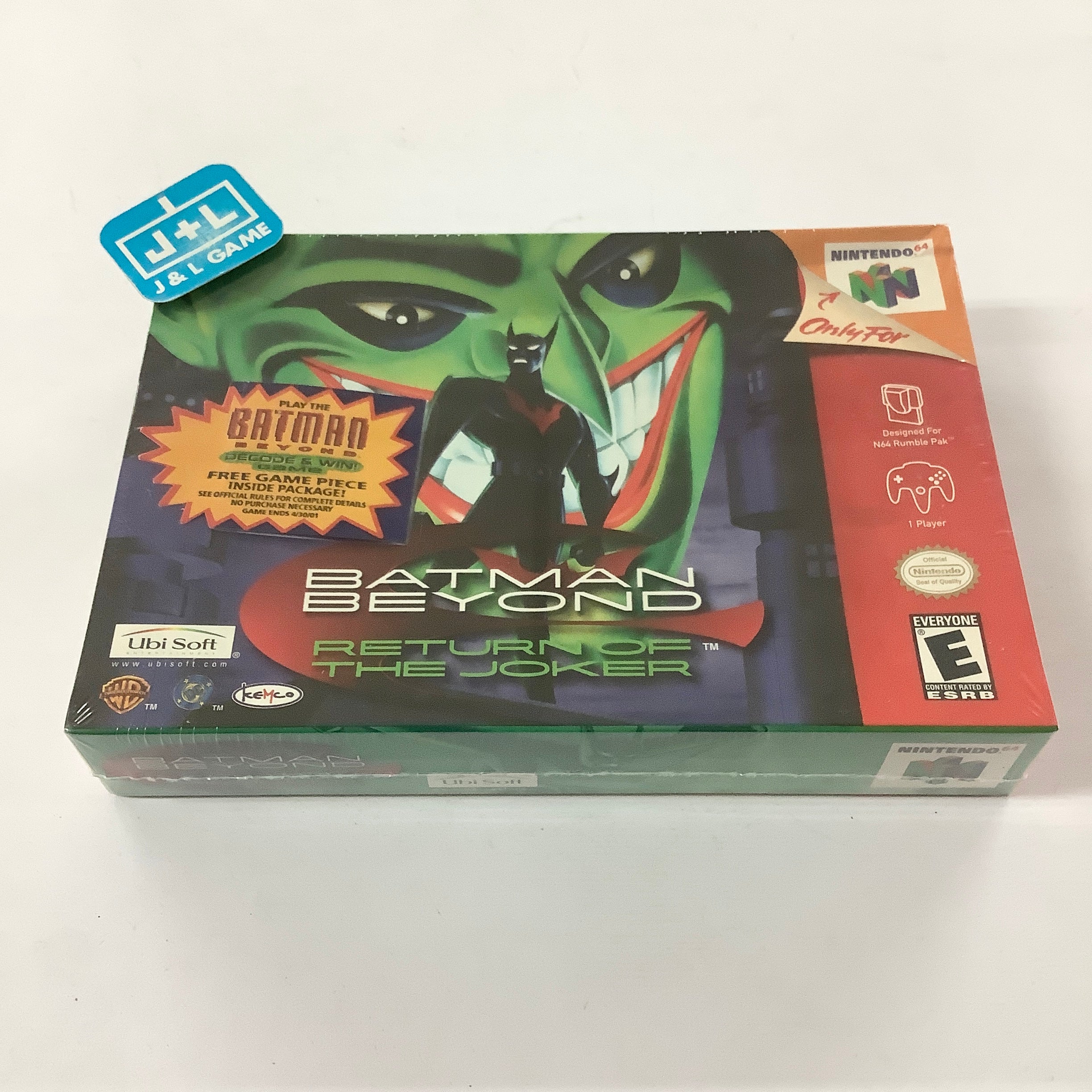 Batman Beyond: Return of the Joker - (N64) Nintendo 64 Video Games Ubisoft   