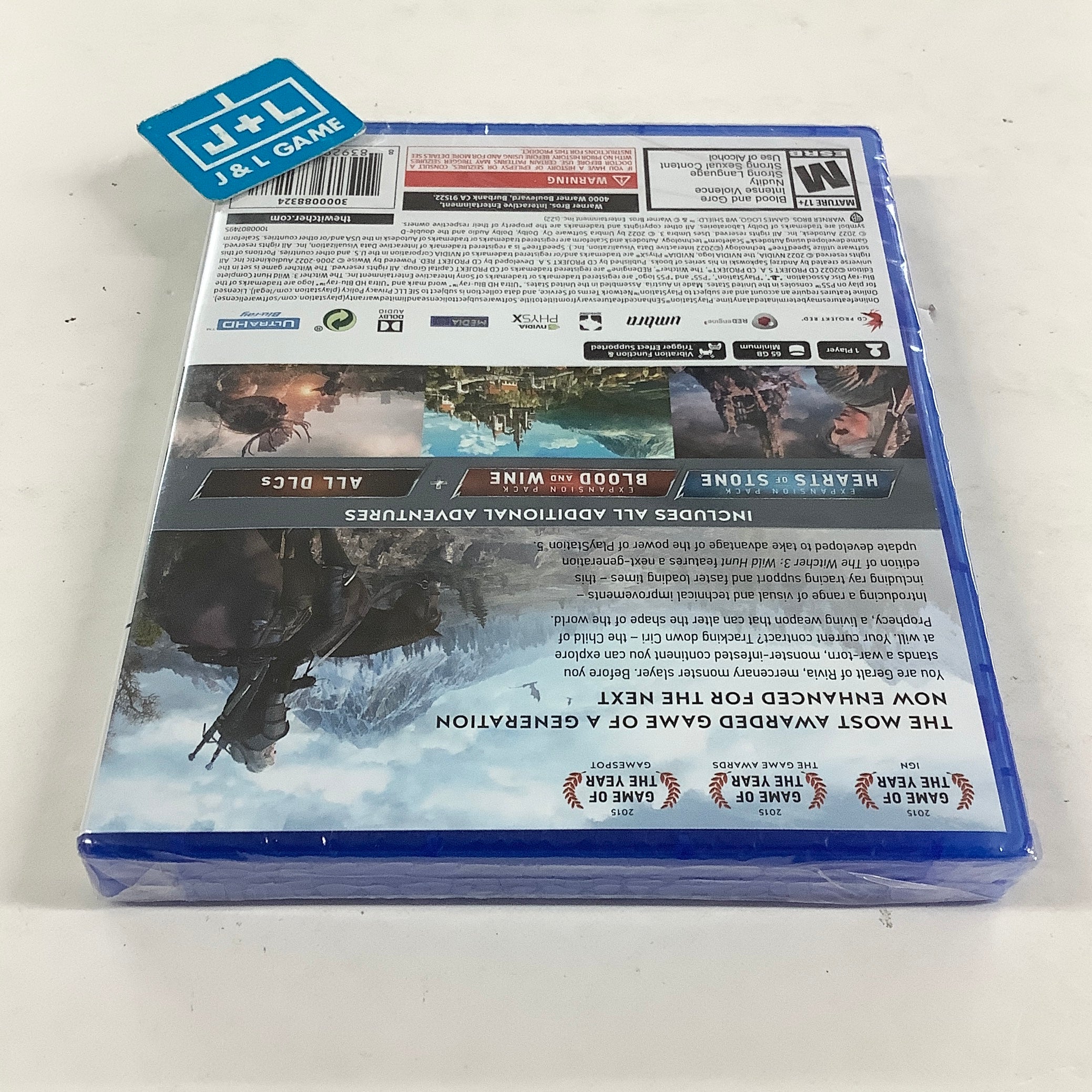The Witcher 3: Wild Hunt (Complete Edition) - (PS5) PlayStation 5 Video Games WB Games