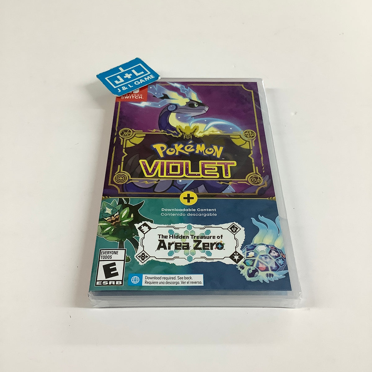 Pokémon Violet + The Hidden Treasure of Area Zero - (NSW) Nintendo Switch Video Games Nintendo