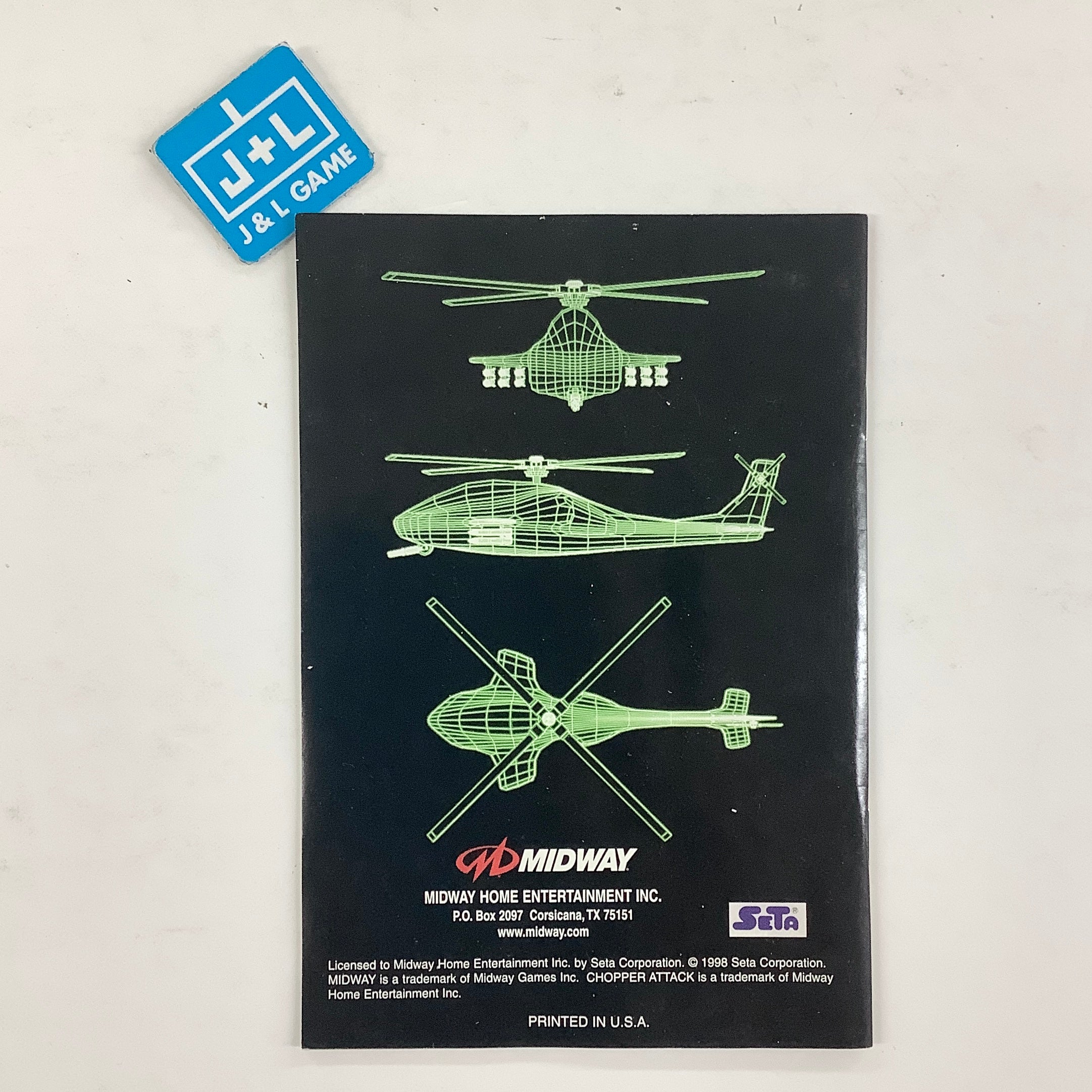 Chopper Attack - (N64) Nintendo 64 [Pre-Owned] Video Games Midway