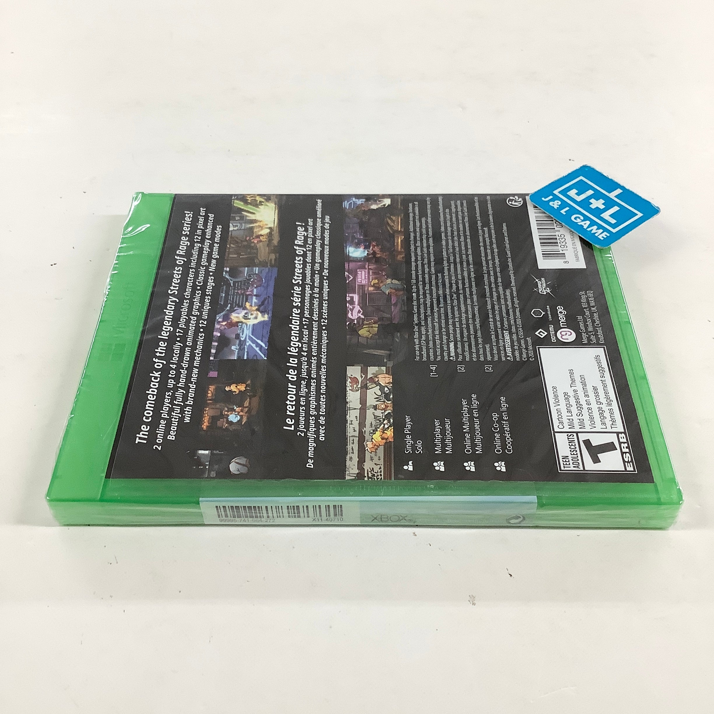 Streets of Rage 4 (With Artbook and Keyring) - (XB1) Xbox One Video Games Merge Games