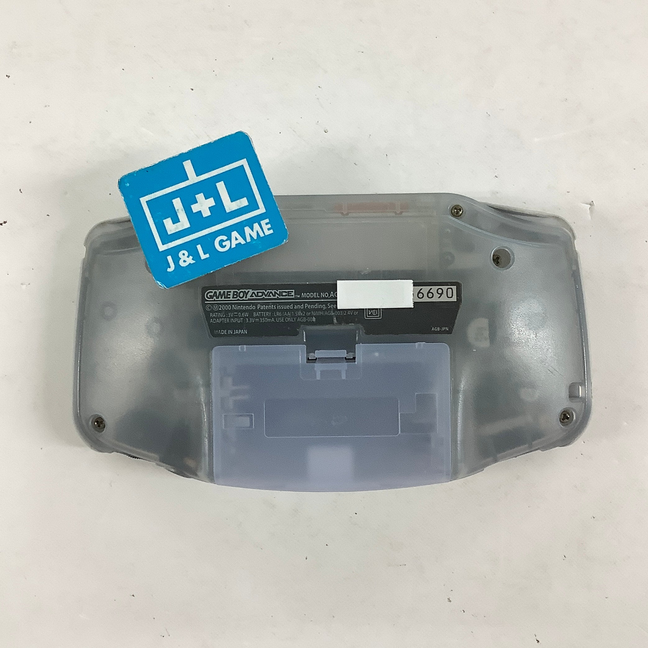 Nintendo Game Boy Advance (Glacier) - (GBA) Game Boy Advance [Pre-Owned] Consoles Nintendo