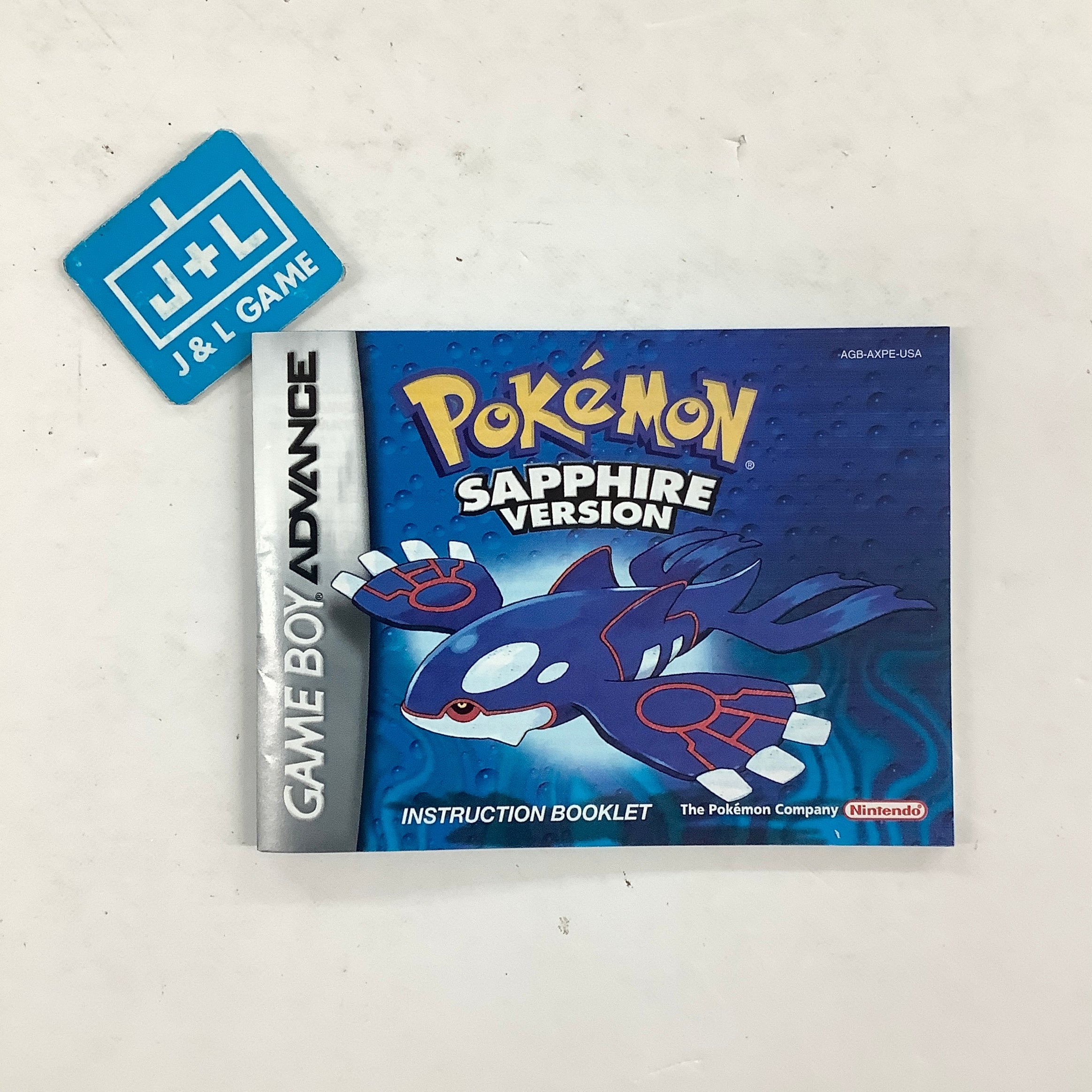 Pokemon Sapphire Version - (GBA) Game Boy Advance [Pre-Owned] Video Games Nintendo
