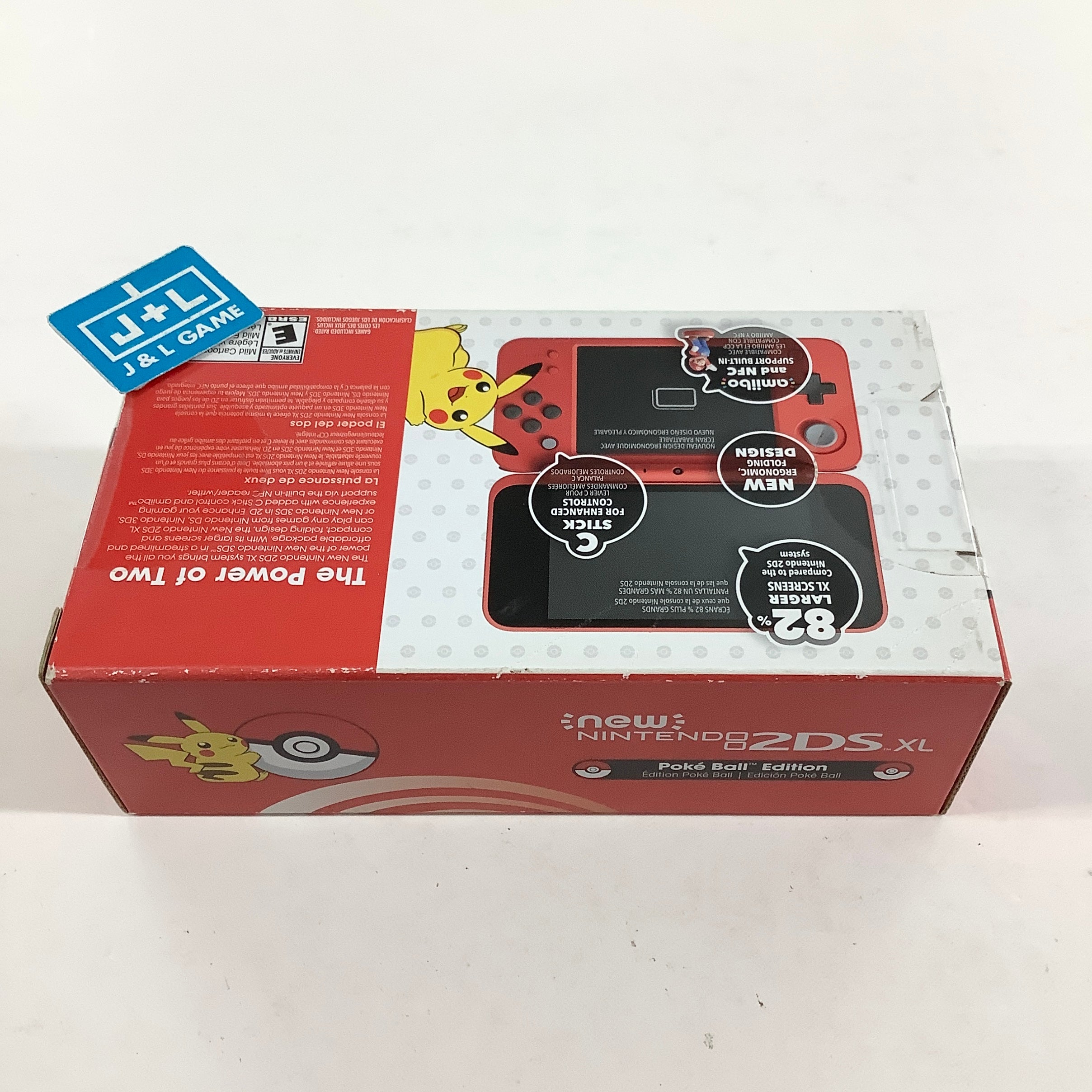 New Nintendo 2DS XL Console (Poke Ball Edition) - Nintendo 3DS Consoles Nintendo