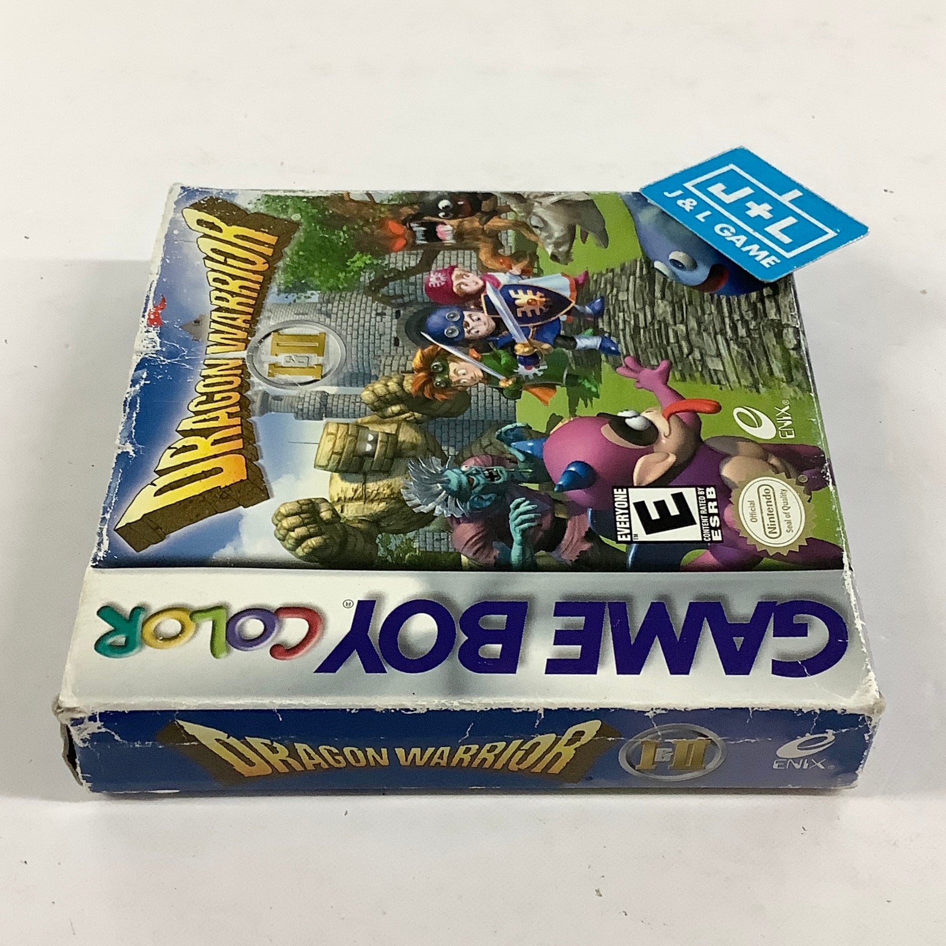 Dragon Warrior I & II - (GBC) Game Boy Color [Pre-Owned] Video Games Enix Corporation