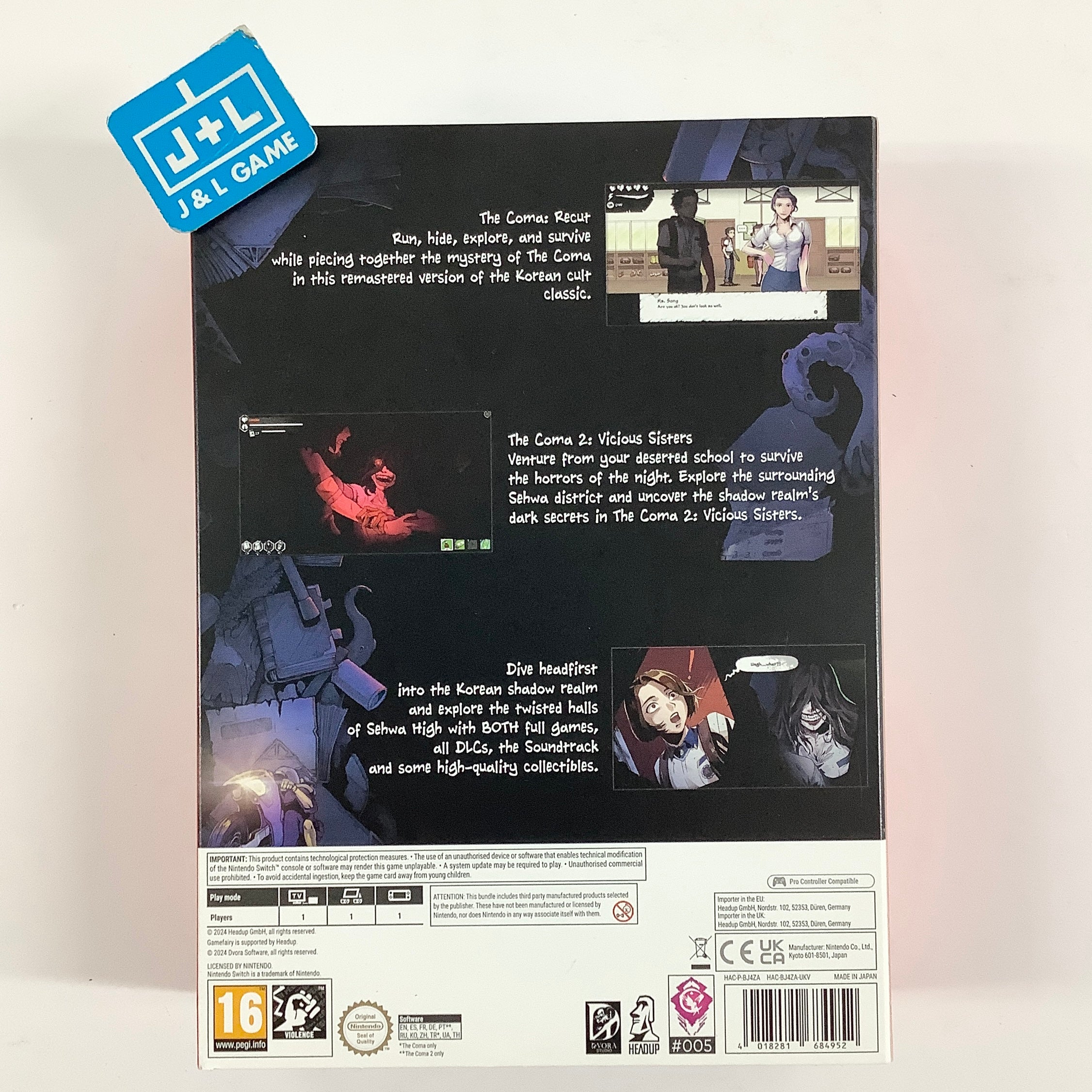 The Coma 1+2 Deluxe (Limited Collector’s Edition) -