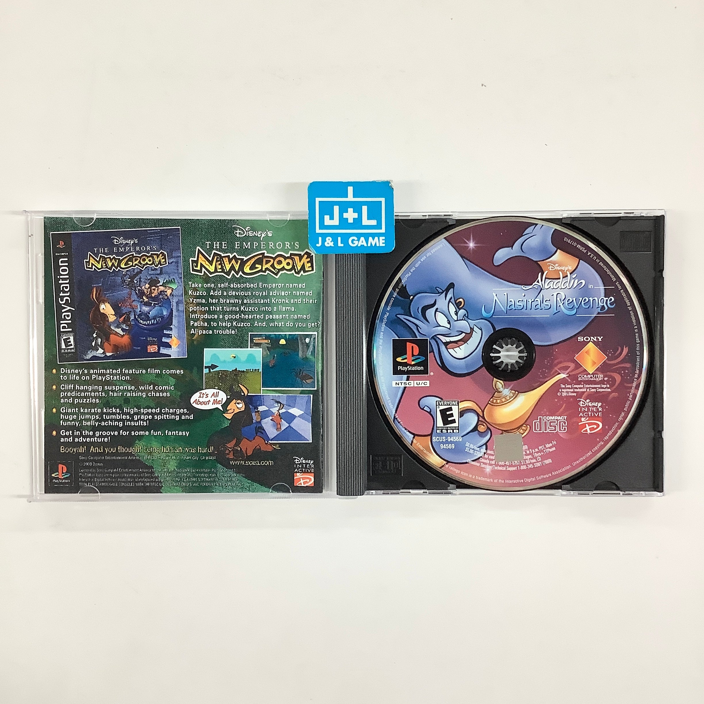 Disney's Aladdin in Nasira's Revenge - (PS1) PlayStation 1 [Pre-Owned] Video Games SCEA