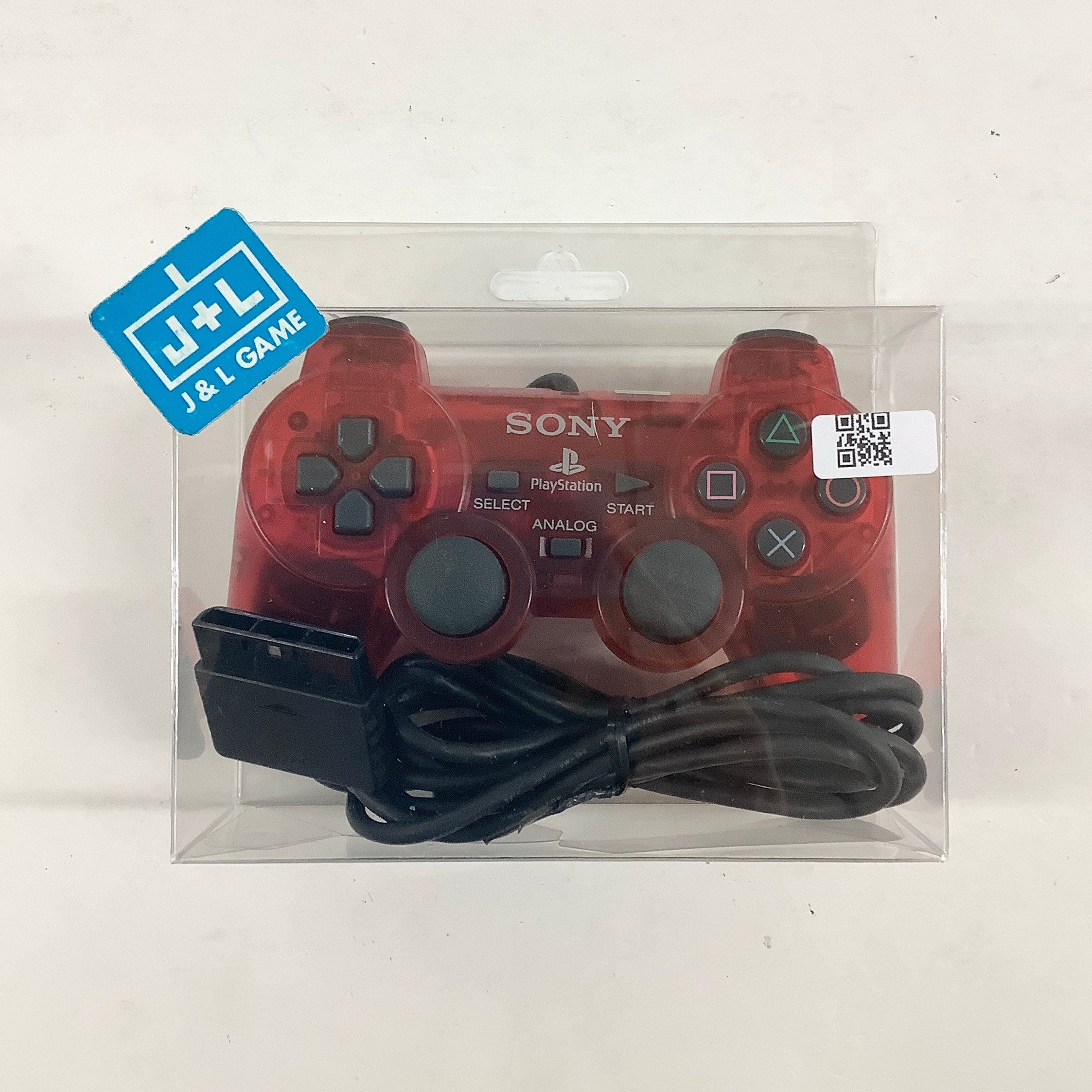 Sony DualShock 2 Controller (Clear Red) - (PS2) PlayStation 2 [Pre-Owned] Accessories Sony