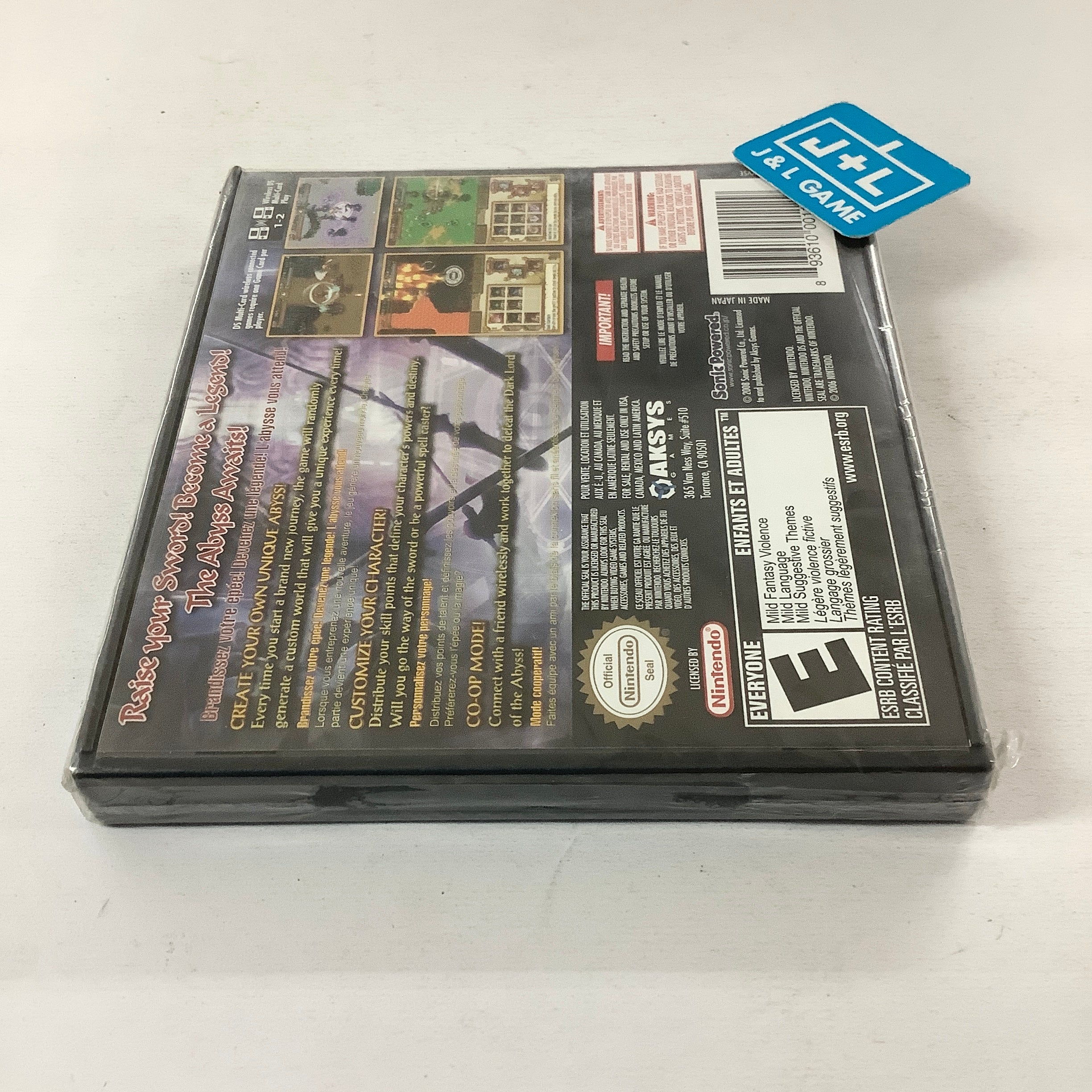 From the Abyss - (NDS) Nintendo DS | J&L Game