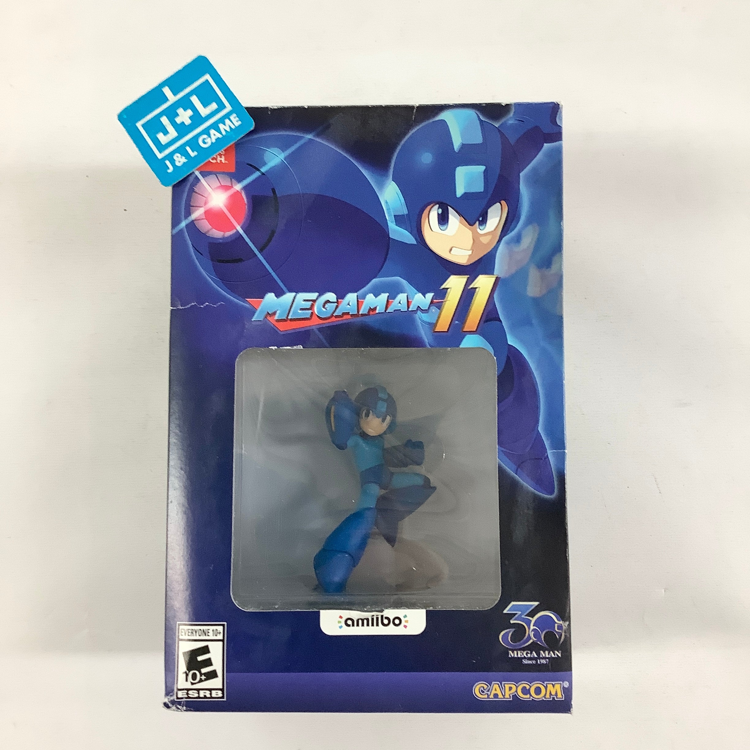 Mega Man 11 Amiibo Edition - (NSW) Nintendo Switch Video Games Capcom