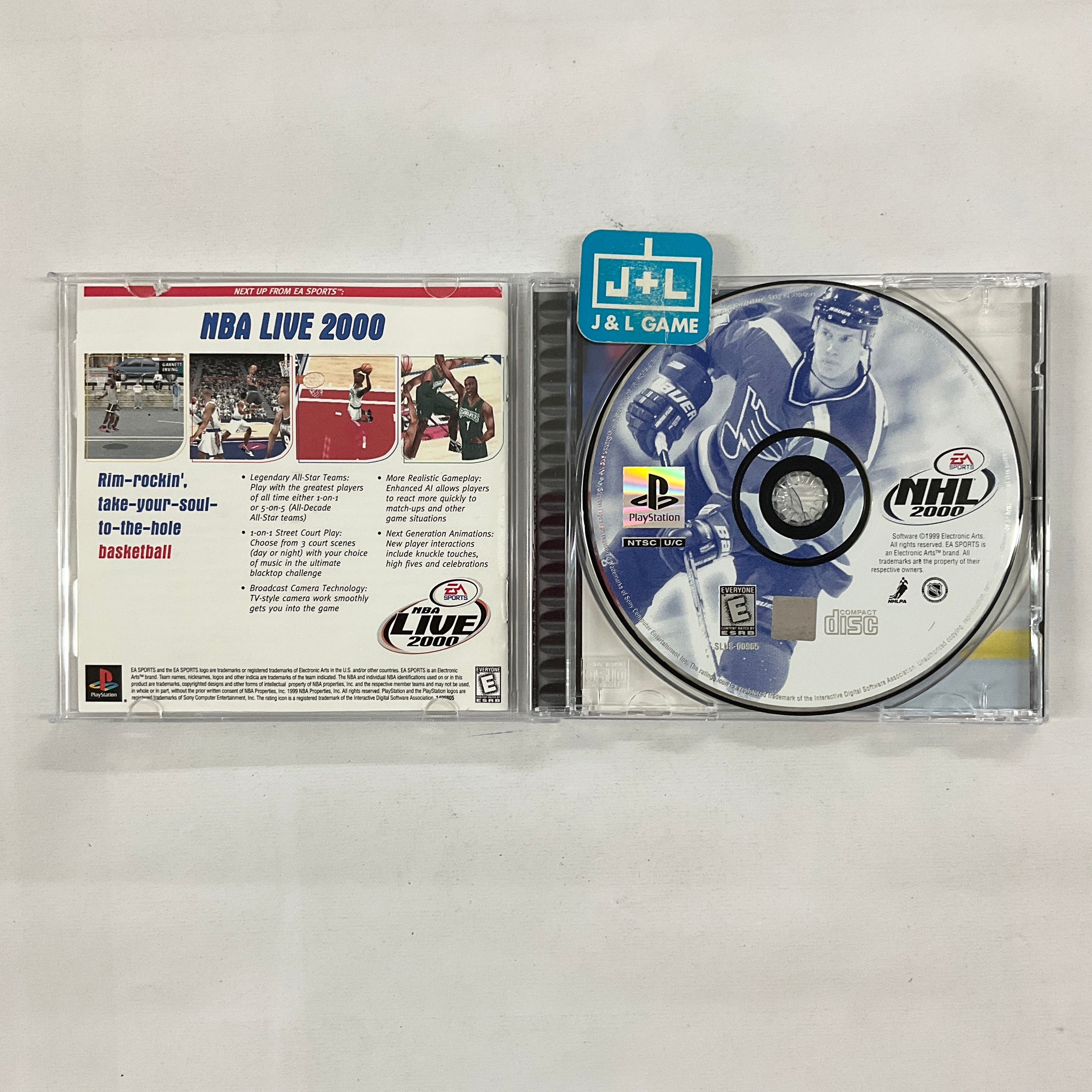 NHL 2000 - (PS1) PlayStation 1 [Pre-Owned] Video Games Electronic Arts   