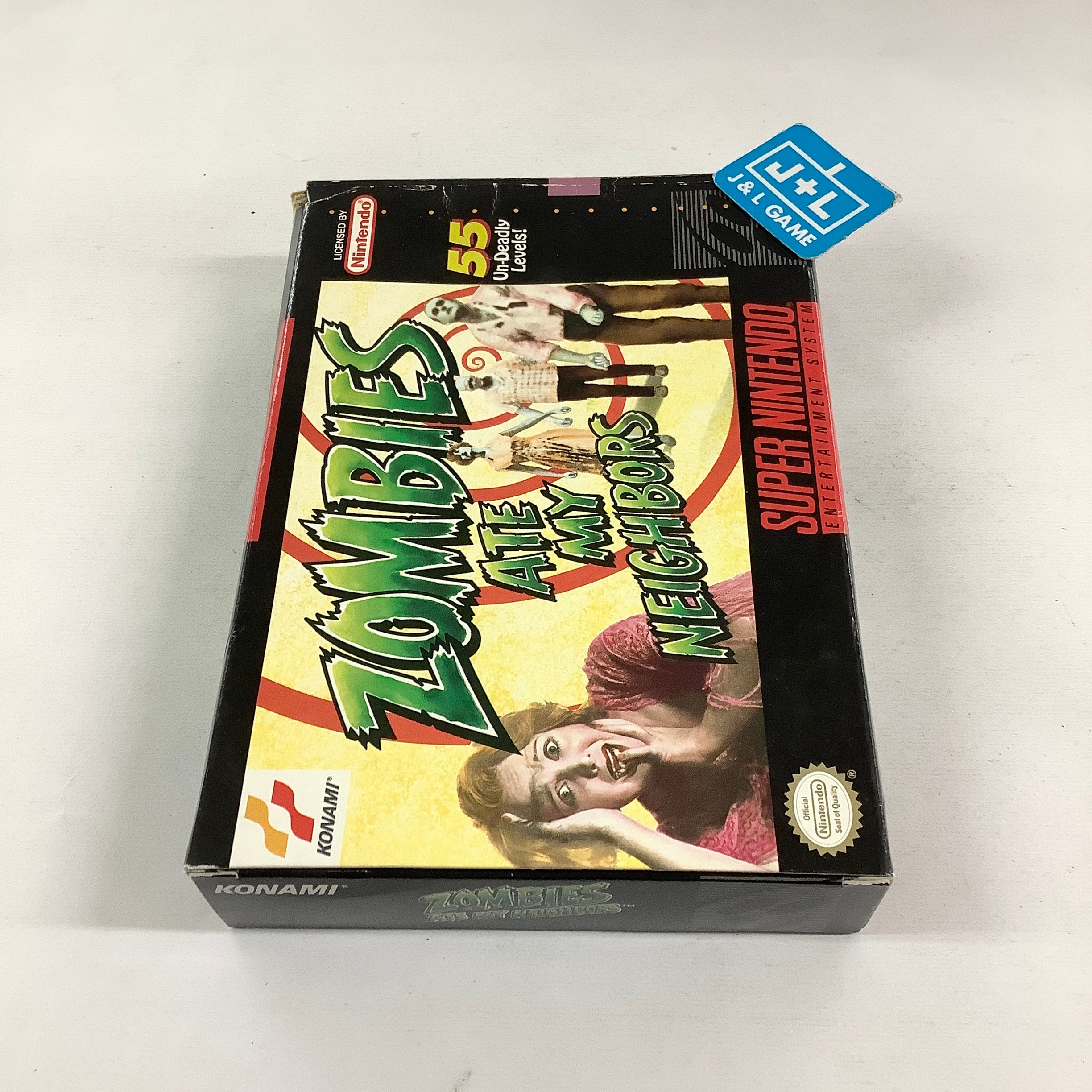 Zombies Ate My Neighbors - (SNES) Super Nintendo [Pre-Owned] Video Games Konami