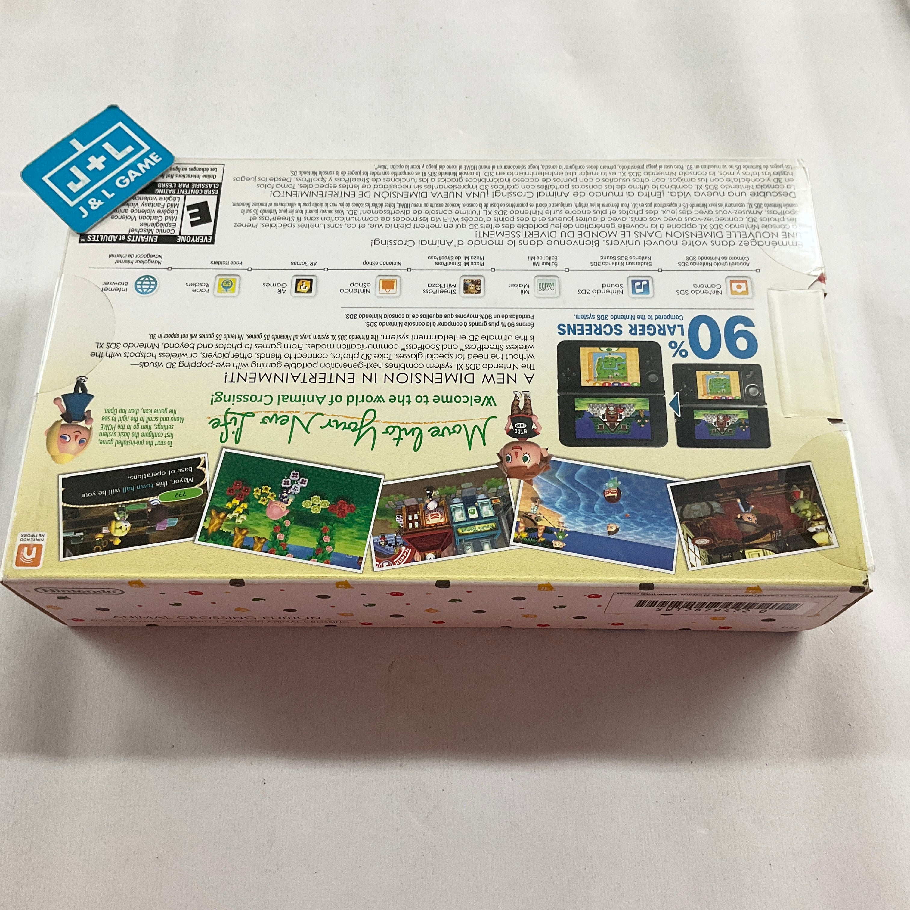 Nintendo 3DS XL Console (Animal Crossing Game Pre-Installed) - Nintendo 3DS Consoles Nintendo