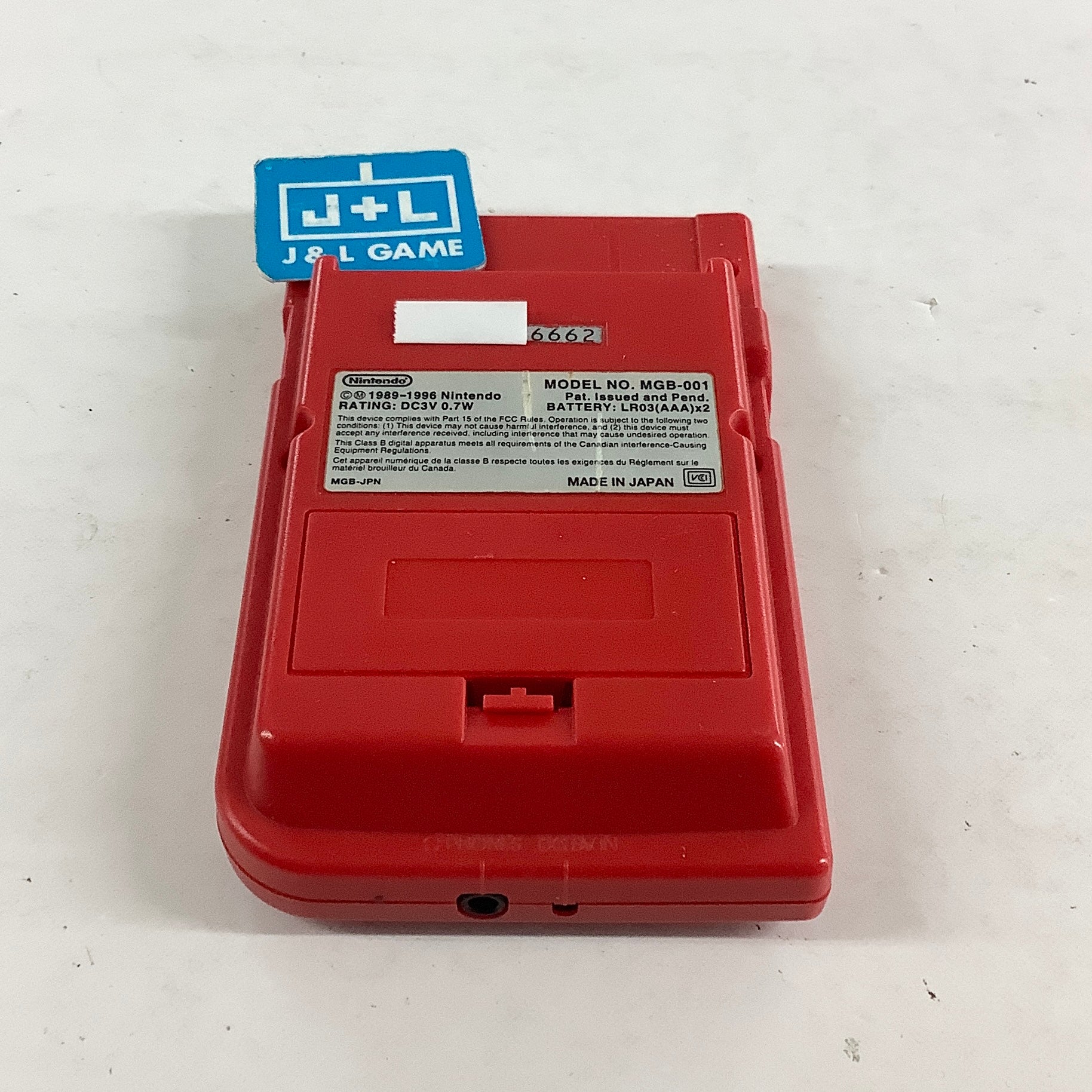 Nintendo Game Boy Pocket (Red with backlight) - (GBP) Game Boy Pocket [Pre-Owned] Consoles Nintendo