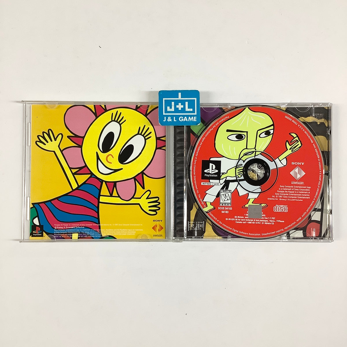 PaRappa the Rapper - (PS1) PlayStation 1 [Pre-Owned] Video Games SCEA
