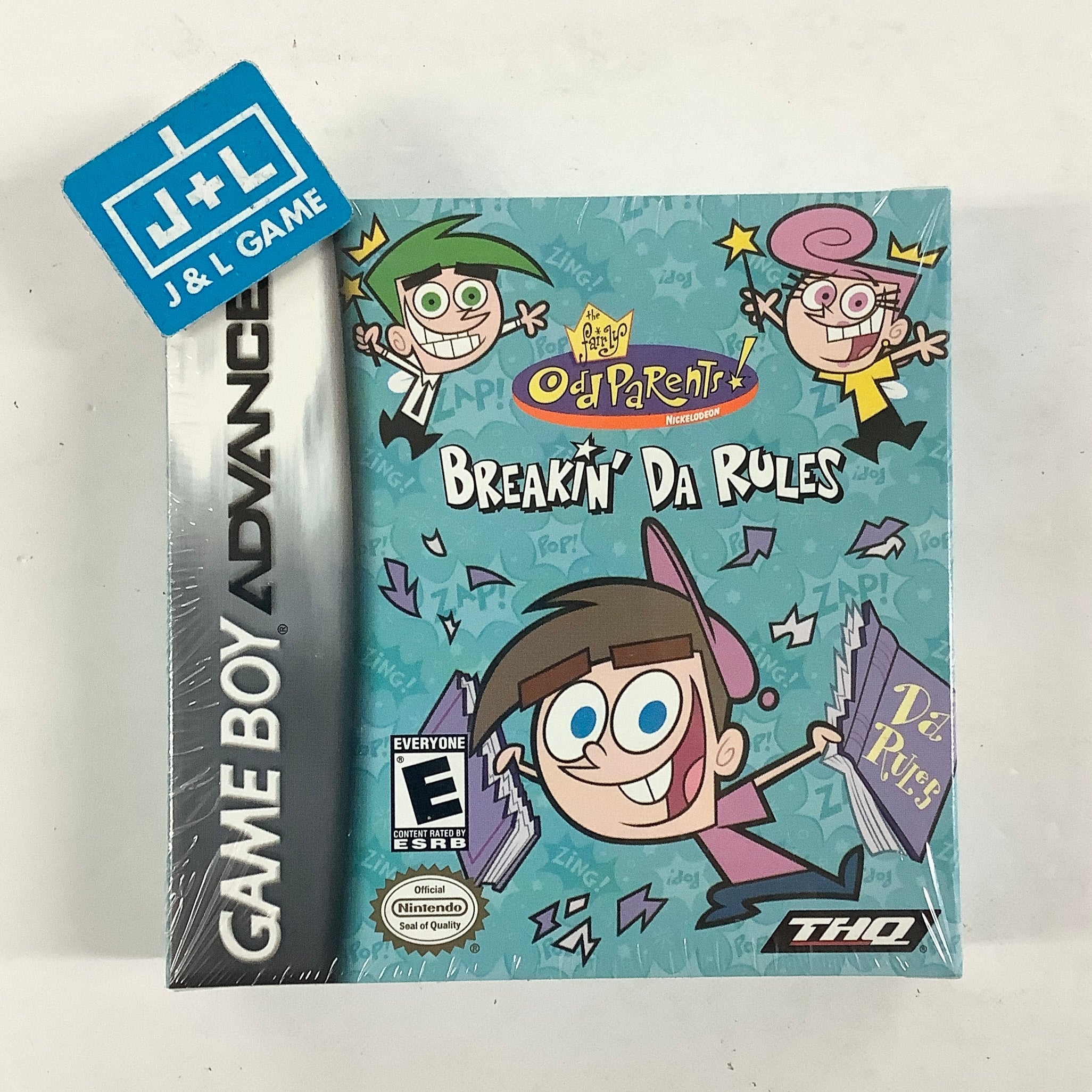 The Fairly OddParents! Breakin' Da Rules - (GBA) Game Boy Advance Video Games THQ