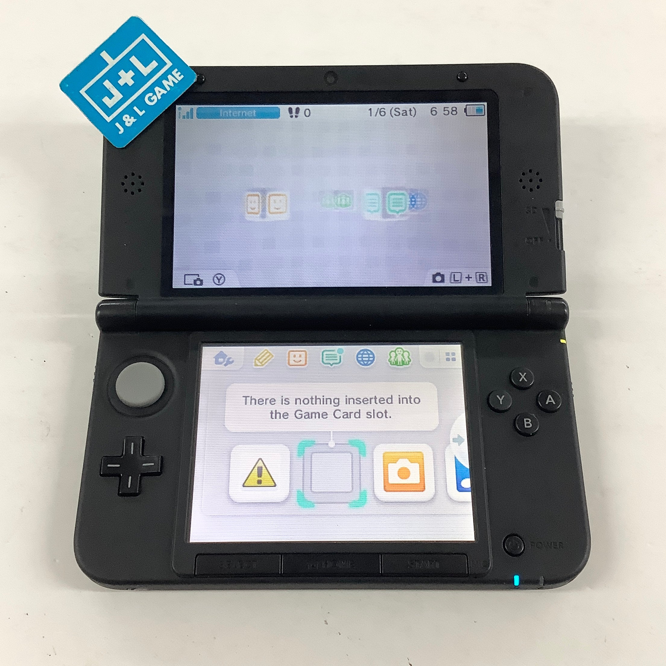 Nintendo 3DS XL Console (Black) - Nintendo 3DS [Pre-Owned] Consoles Nintendo