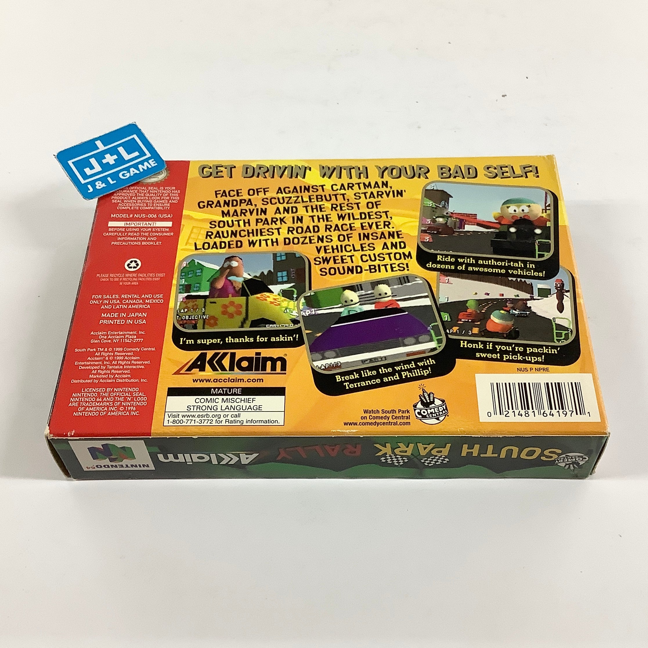 South Park Rally - (N64) Nintendo 64 [Pre-Owned] Video Games Acclaim