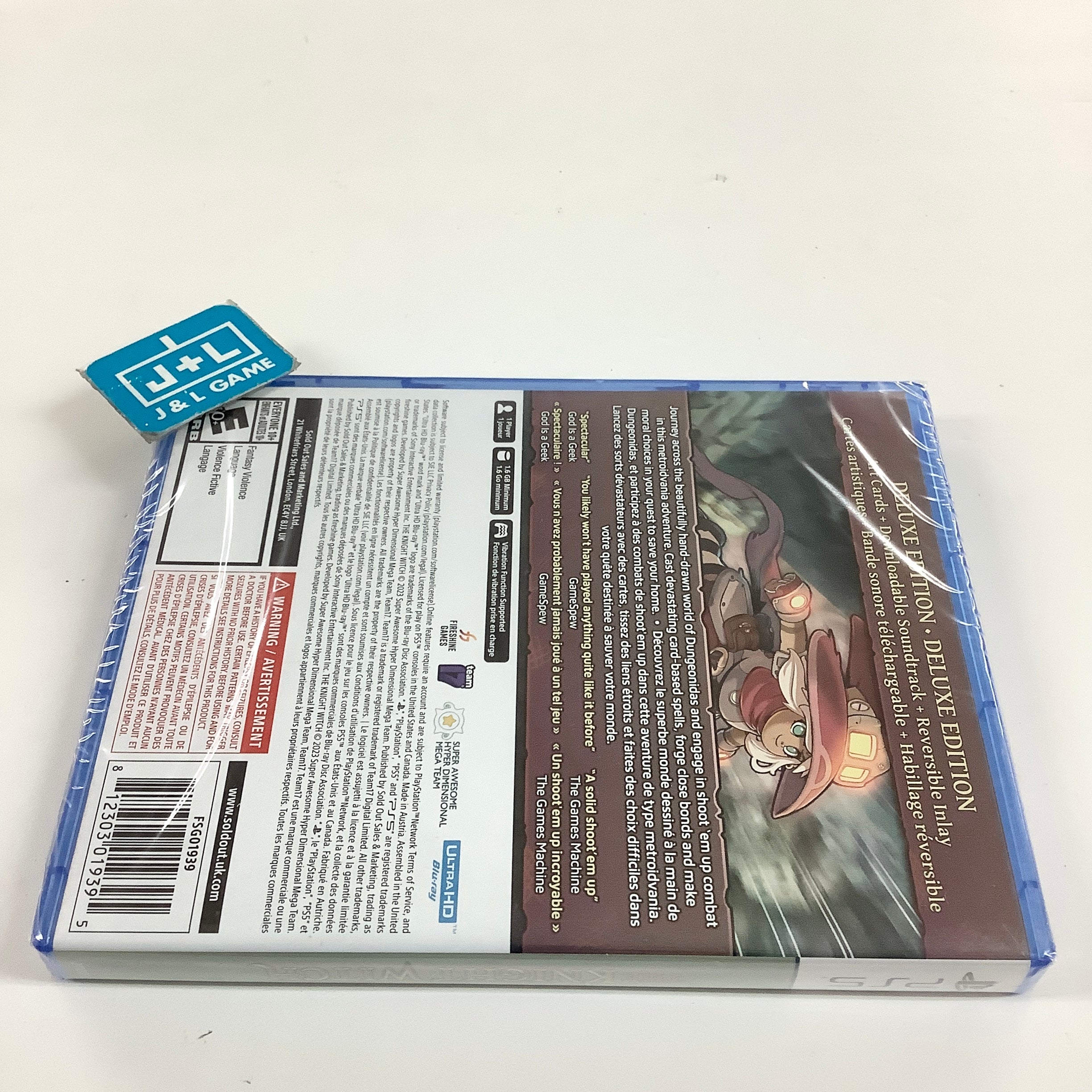 The Knight Witch: Deluxe Edition - (PS5) PlayStation 5 Video Games Team 17