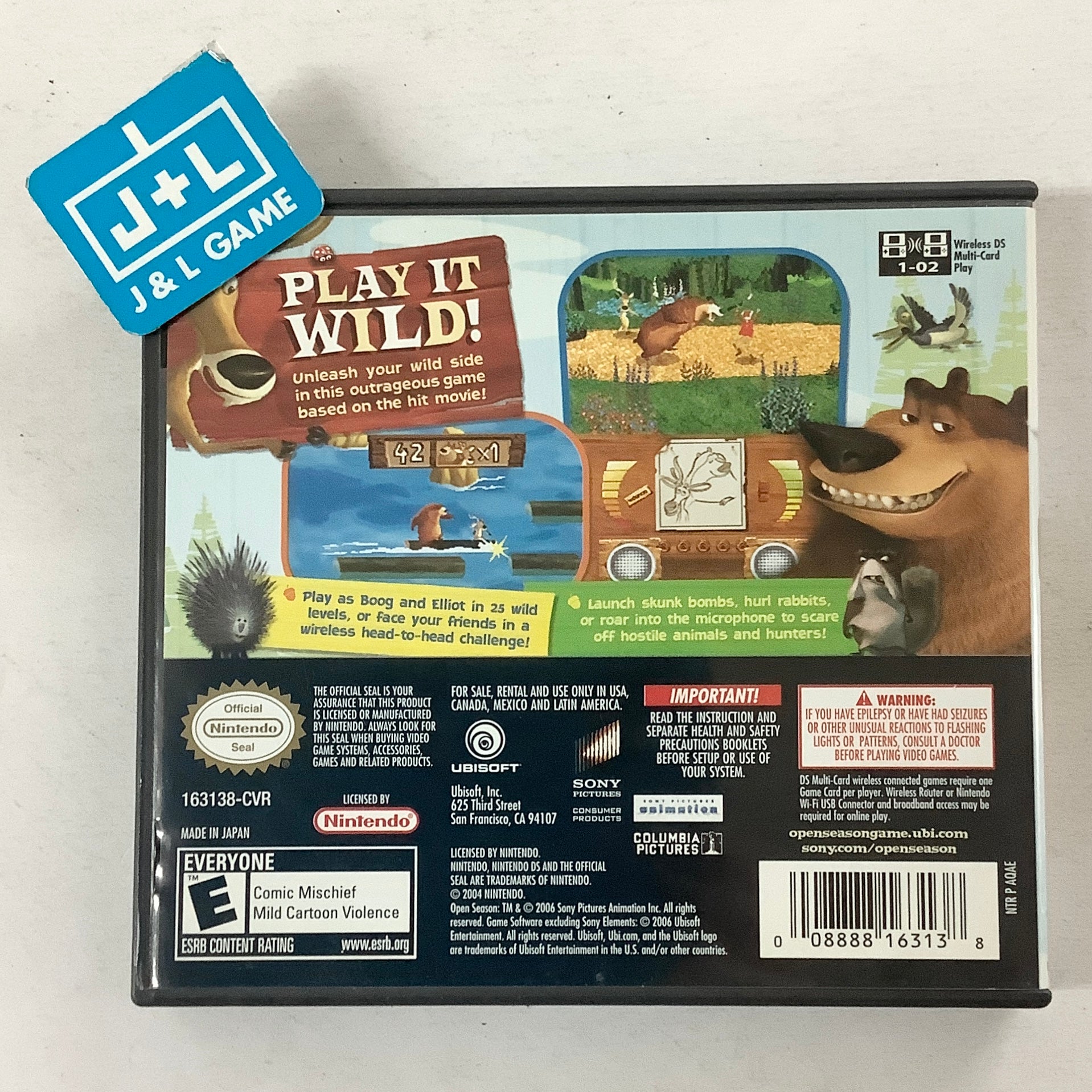 Open Season - (NDS) Nintendo DS [Pre-Owned] Video Games Ubisoft