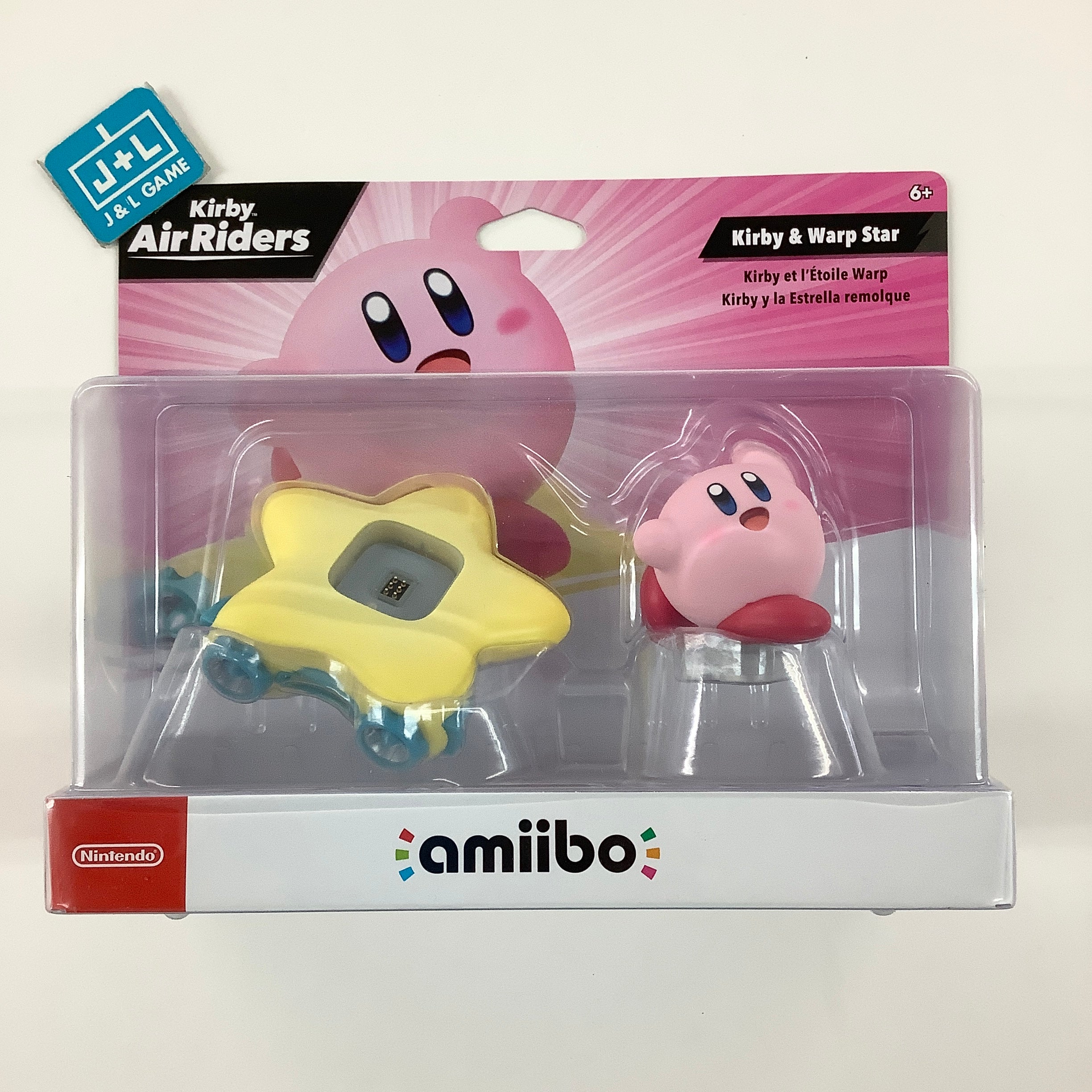 Kirby & Warp Star (Kirby Air Riders Series) - Nintendo Amiibo