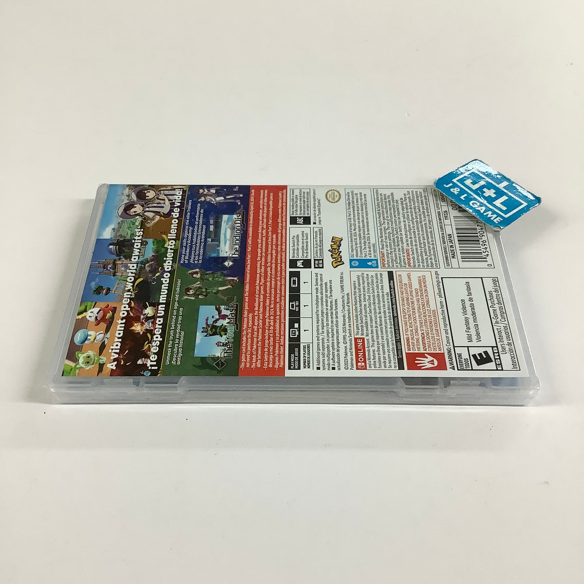 Pokémon Violet + The Hidden Treasure of Area Zero - (NSW) Nintendo Switch Video Games Nintendo