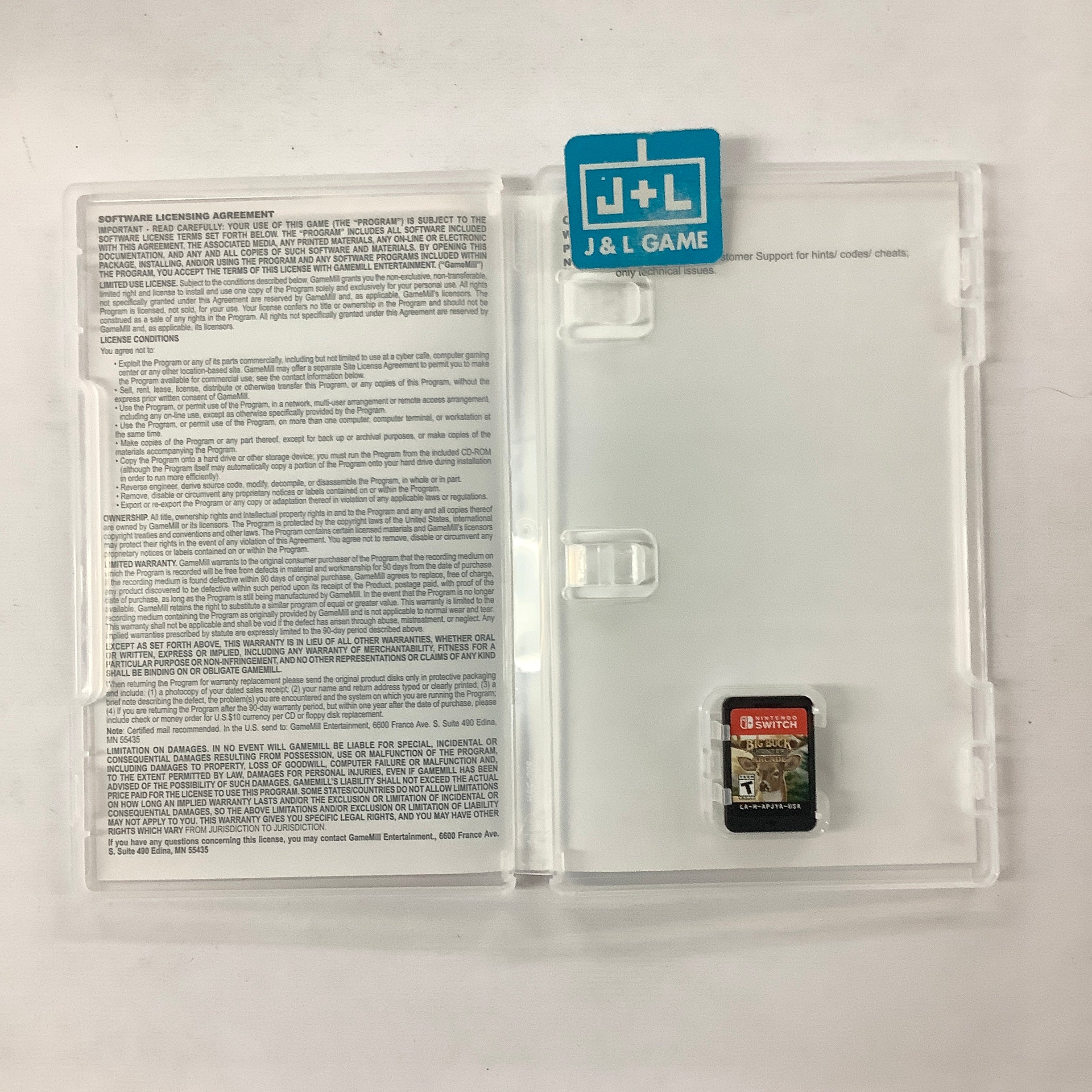 Big Buck Hunter Arcade - (NSW) Nintendo Switch [Pre-Owned] Video Games GameMill Entertainment   