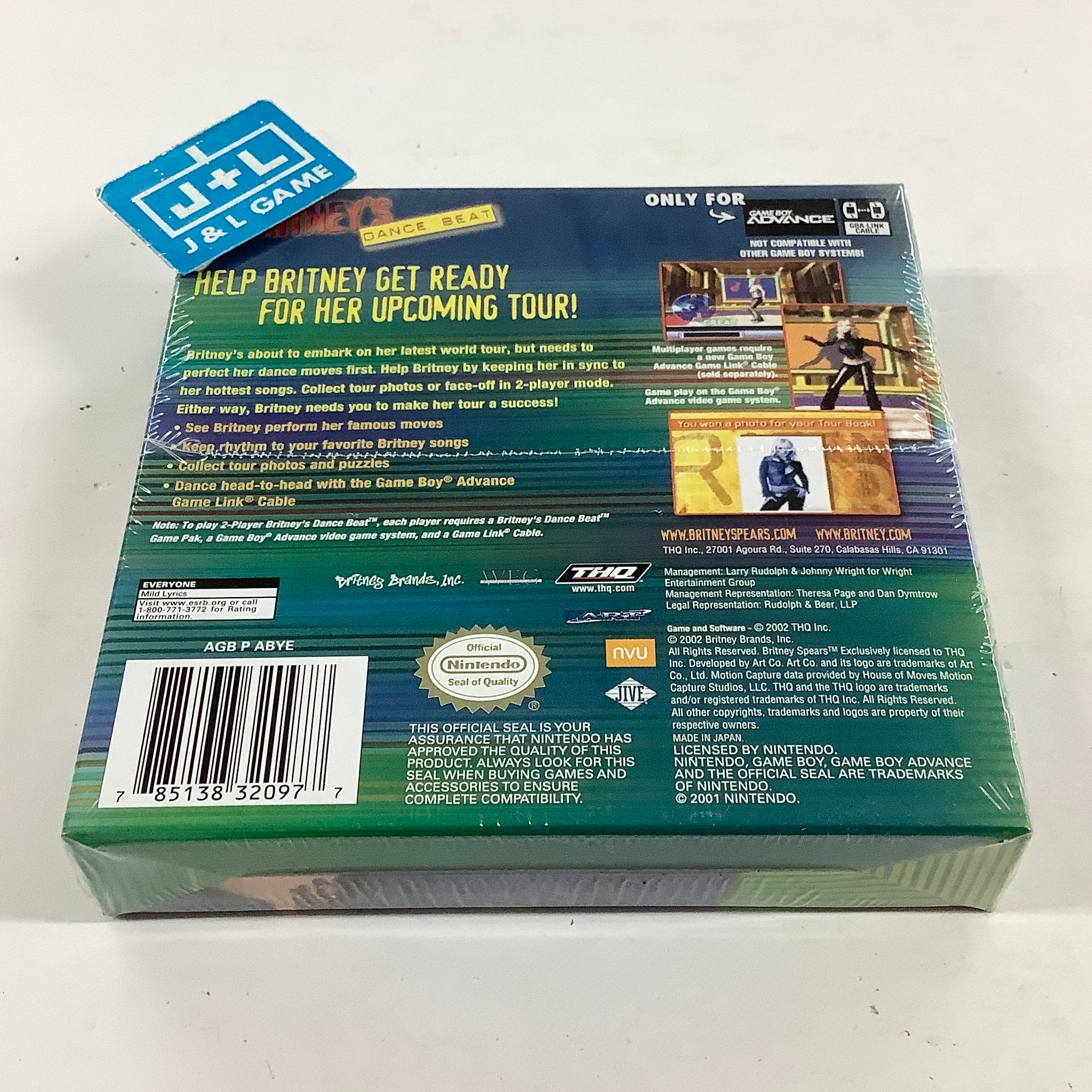 Britney's Dance Beat - (GBA) Game Boy Advance Video Games THQ