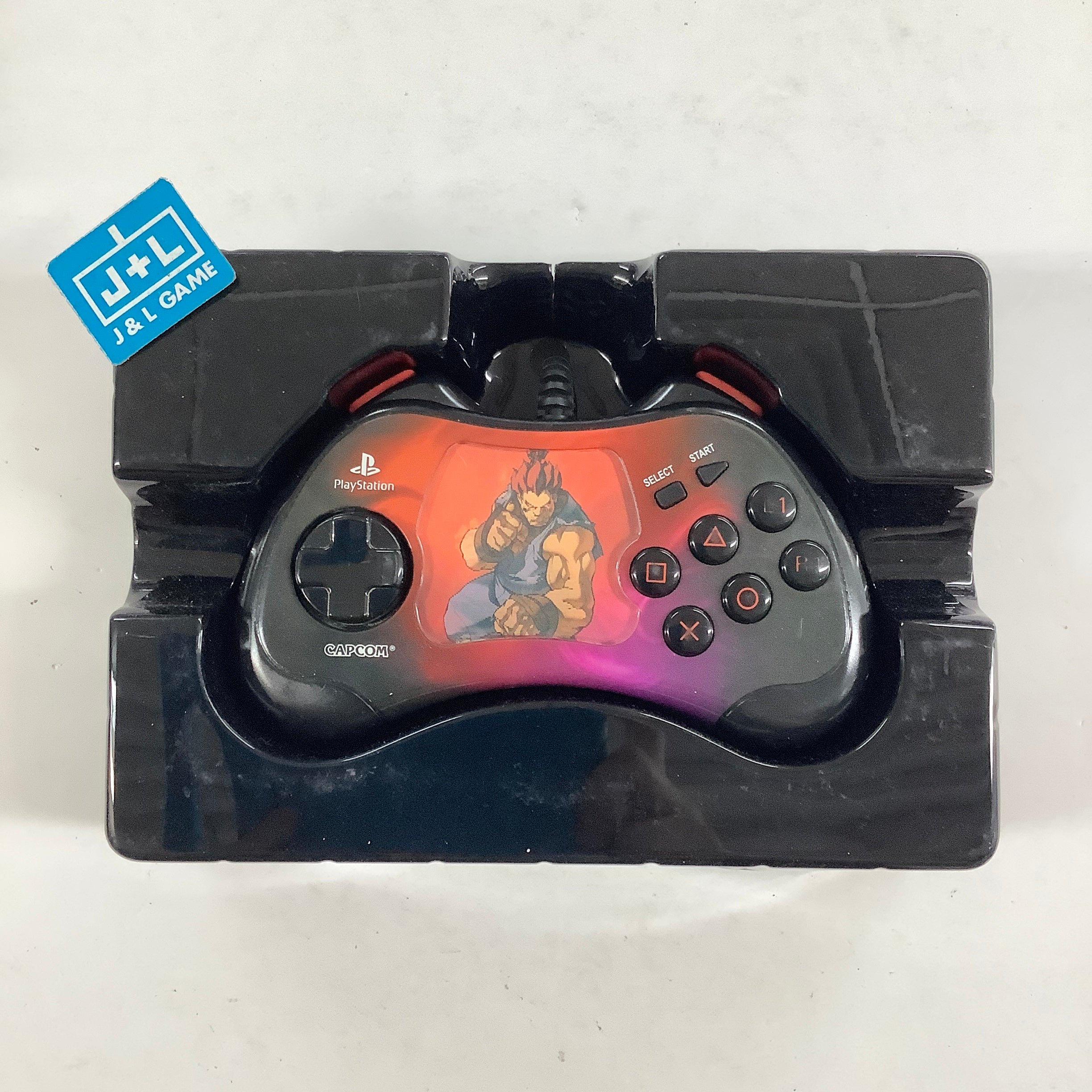 PlayStation 2 Street Fighter 15th Anniversary Edition Controller ( AKUMA ) - (PS2) PlayStation 2 [Pre-Owned] ( European Import ) Accessories Capcom