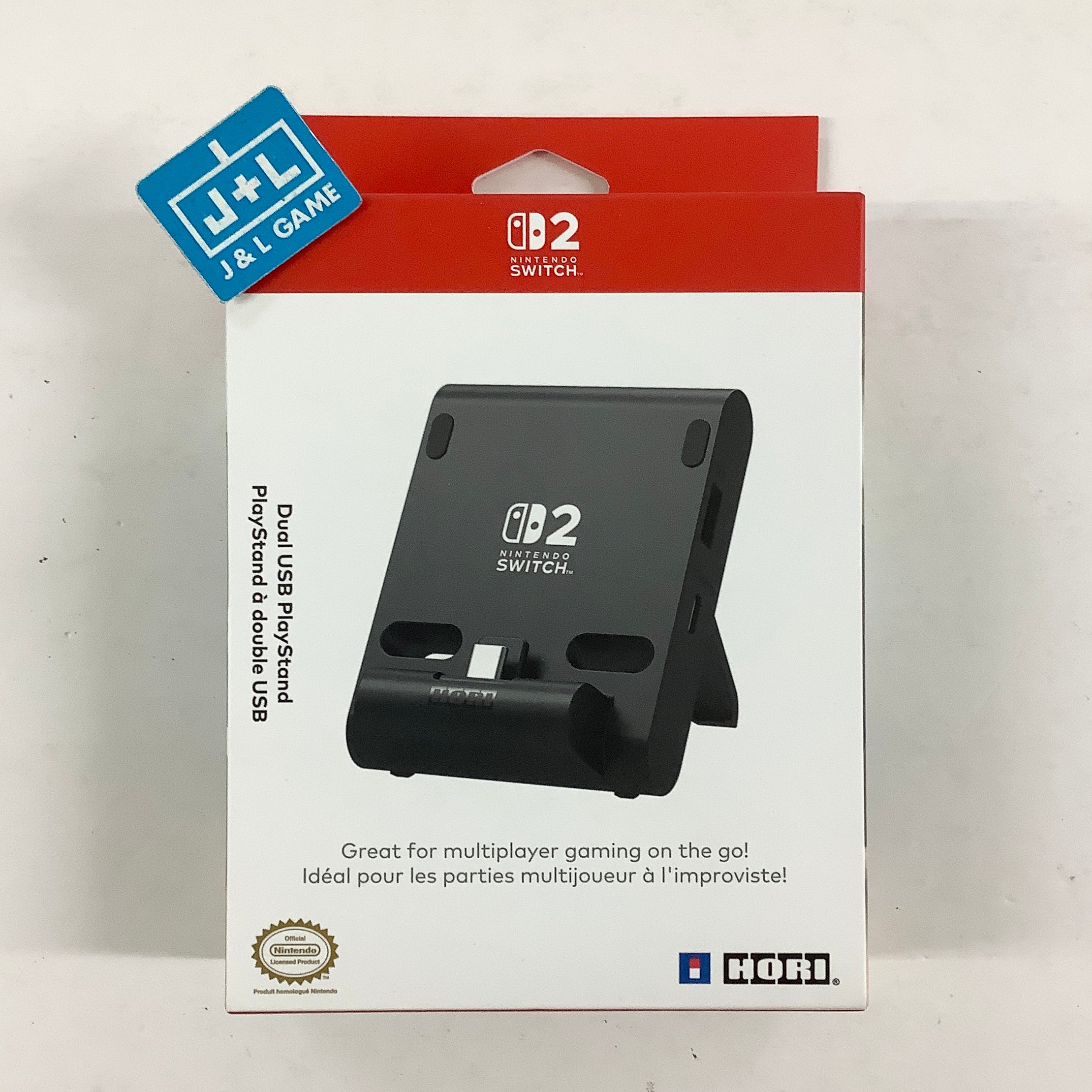 HORI Dual USB PlayStand - (NS2) Nintendo Switch 2 ACCESSORIES HORI