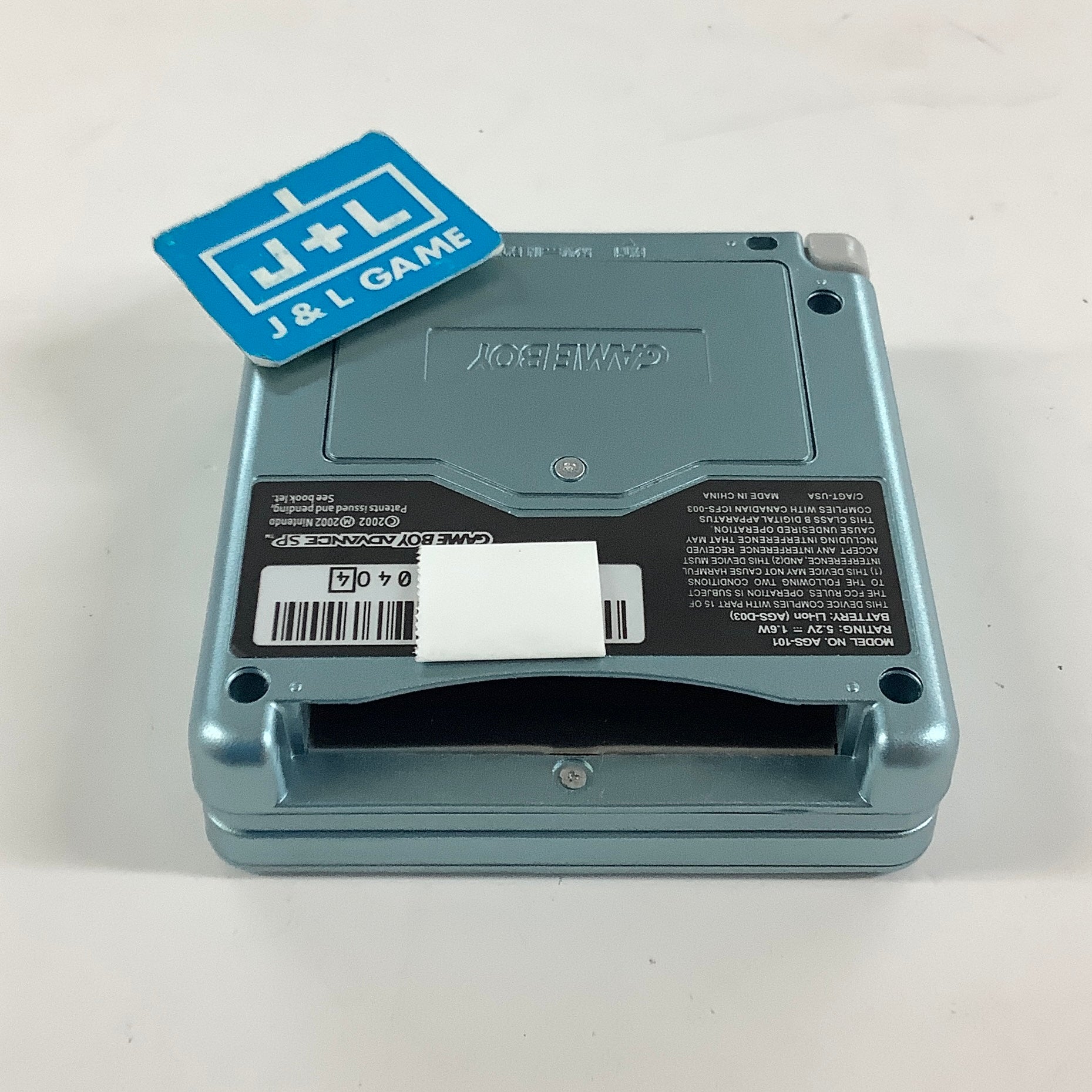 Nintendo Game Boy Advance SP Console AGS - 101 (Pearl Blue) - (GBA) Game Boy Advance SP [Pre-Owned] (Japanese Import)