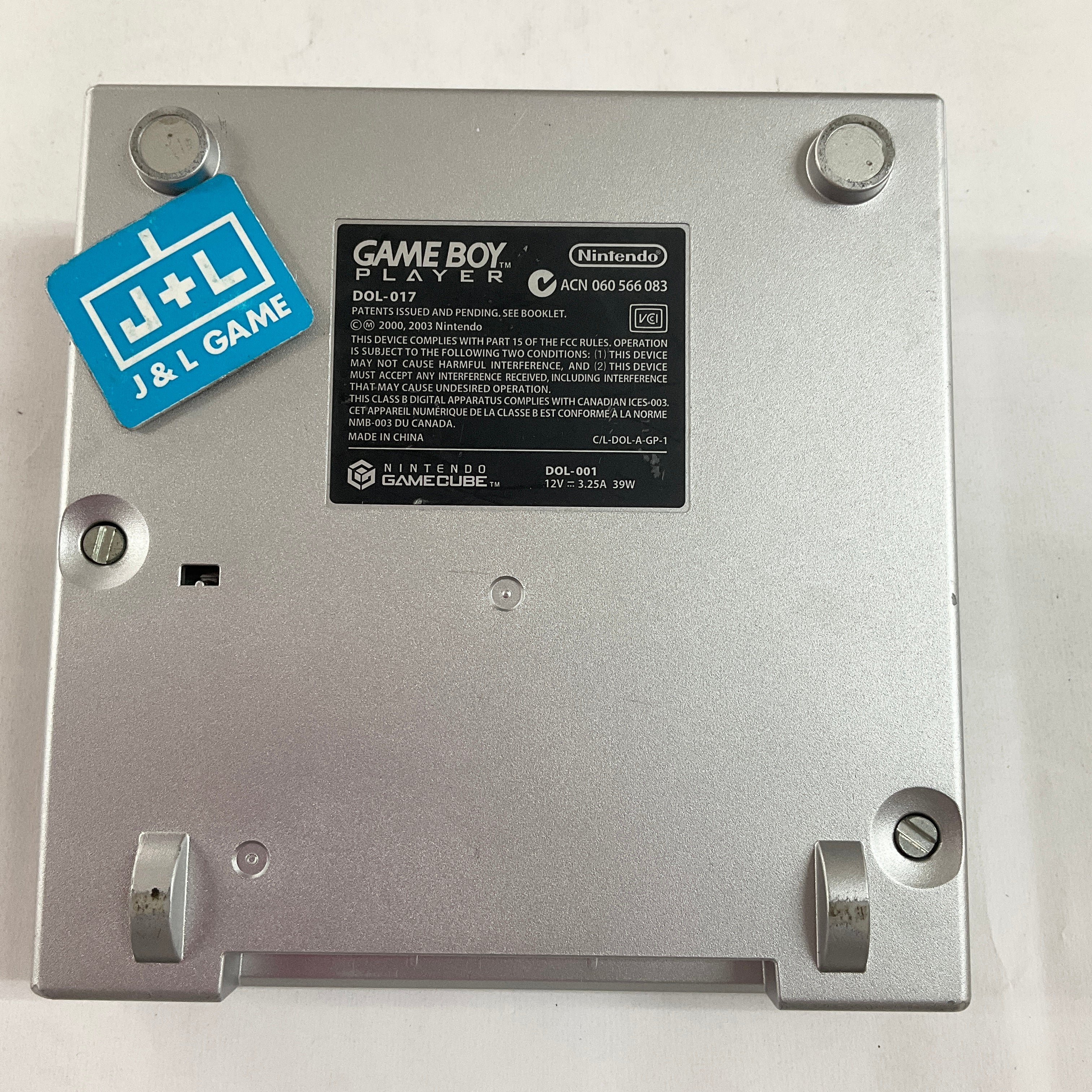 Nintendo Game Boy Player (Platinum) - (GC) GameCube [Pre-Owned] Video Games Nintendo