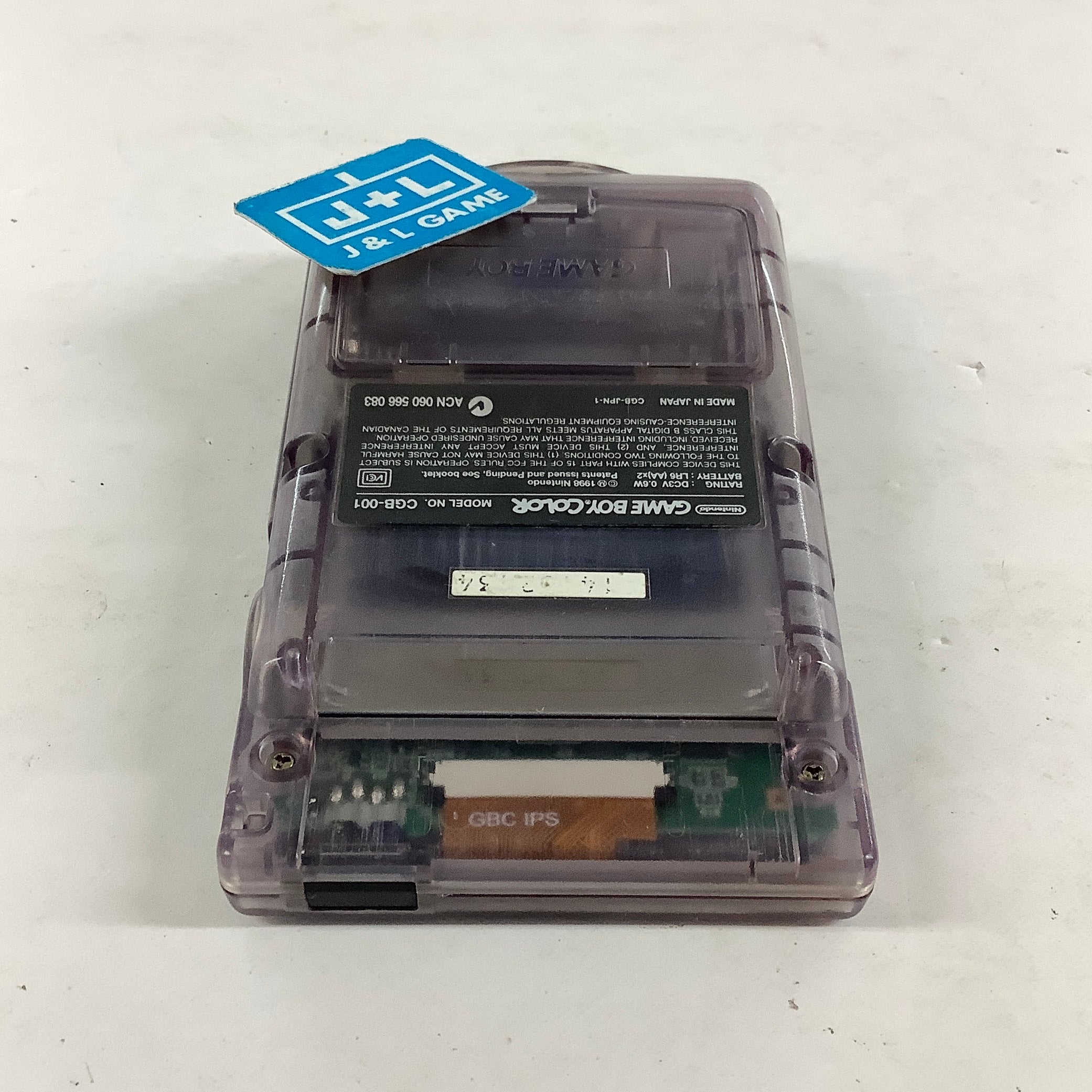 Nintendo Game Boy Color Console (Atomic Purple With Backlight) - (GBC) Game Boy Color [Pre-Owned] Consoles Nintendo