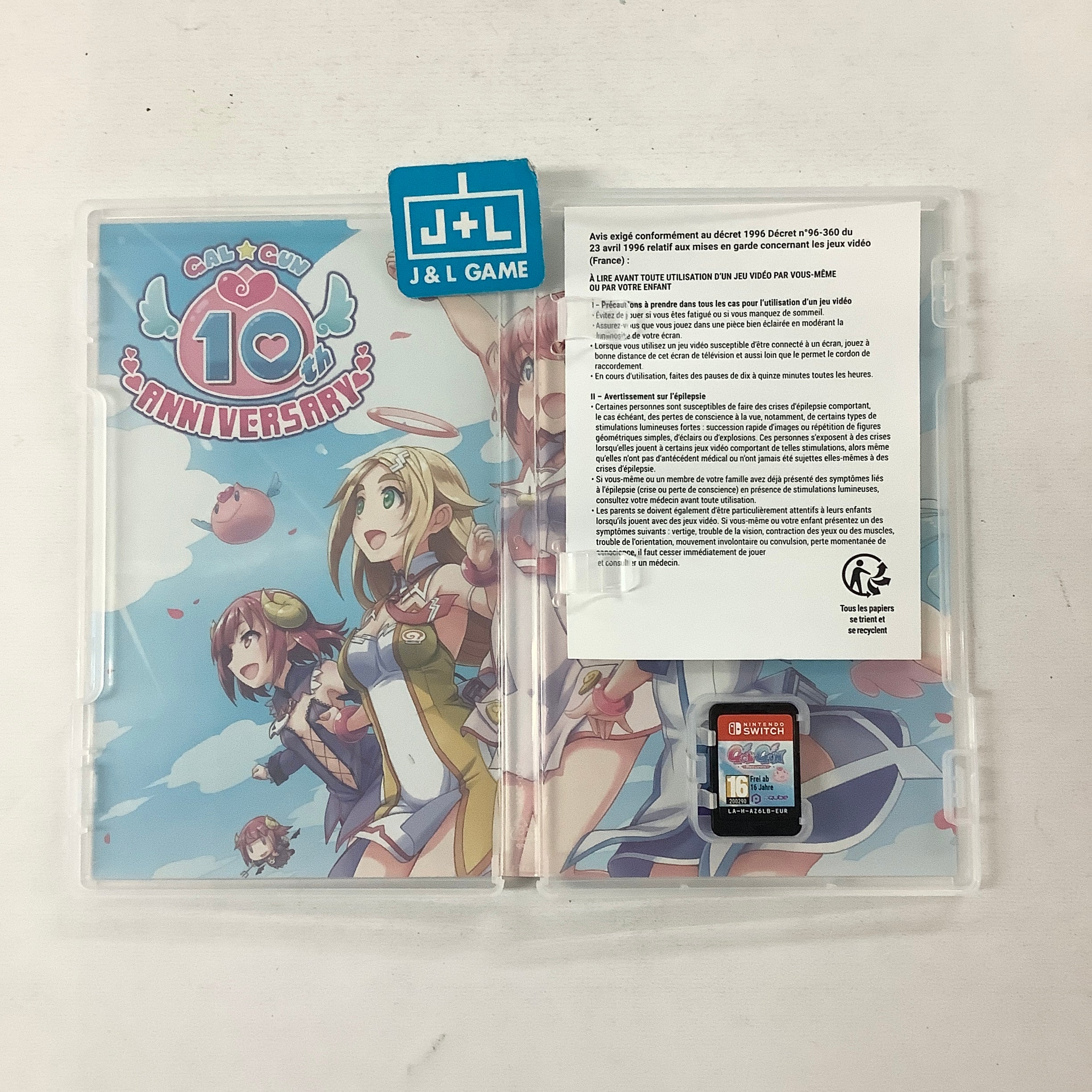 Gal*Gun Returns - (NSW) Nintendo Switch [Pre-Owned] (European Import) Video Games PQube