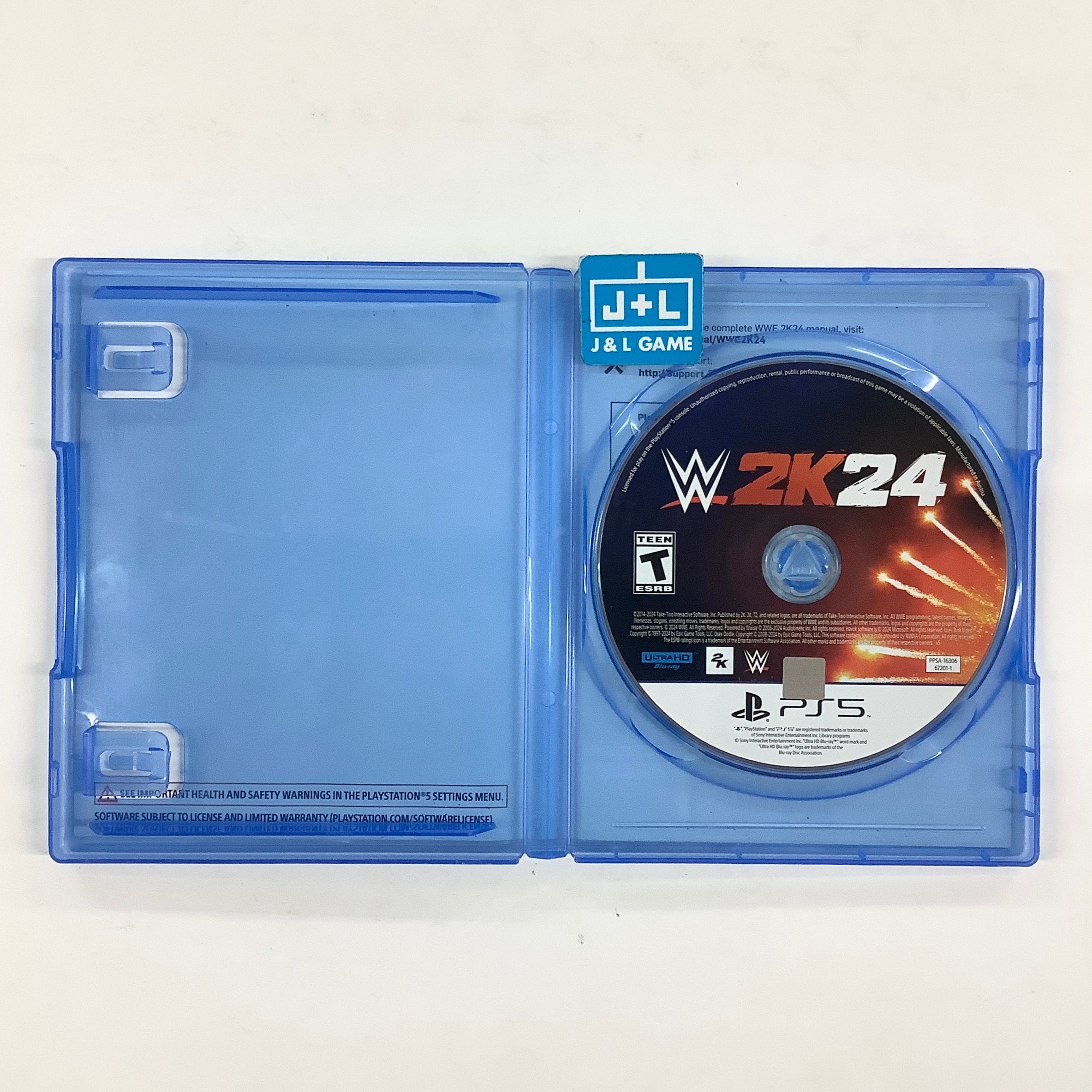 WWE 2K24 (Deluxe Edition) - (PS5) PlayStation 5 [Pre-Owned] Video Games 2K